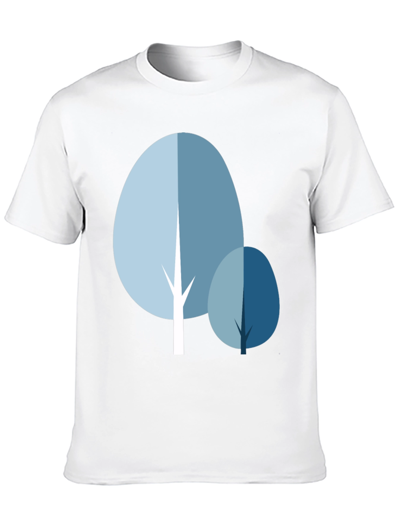 Black Abstract Tree Graphic Tee - Stylish Casual Wear view 10