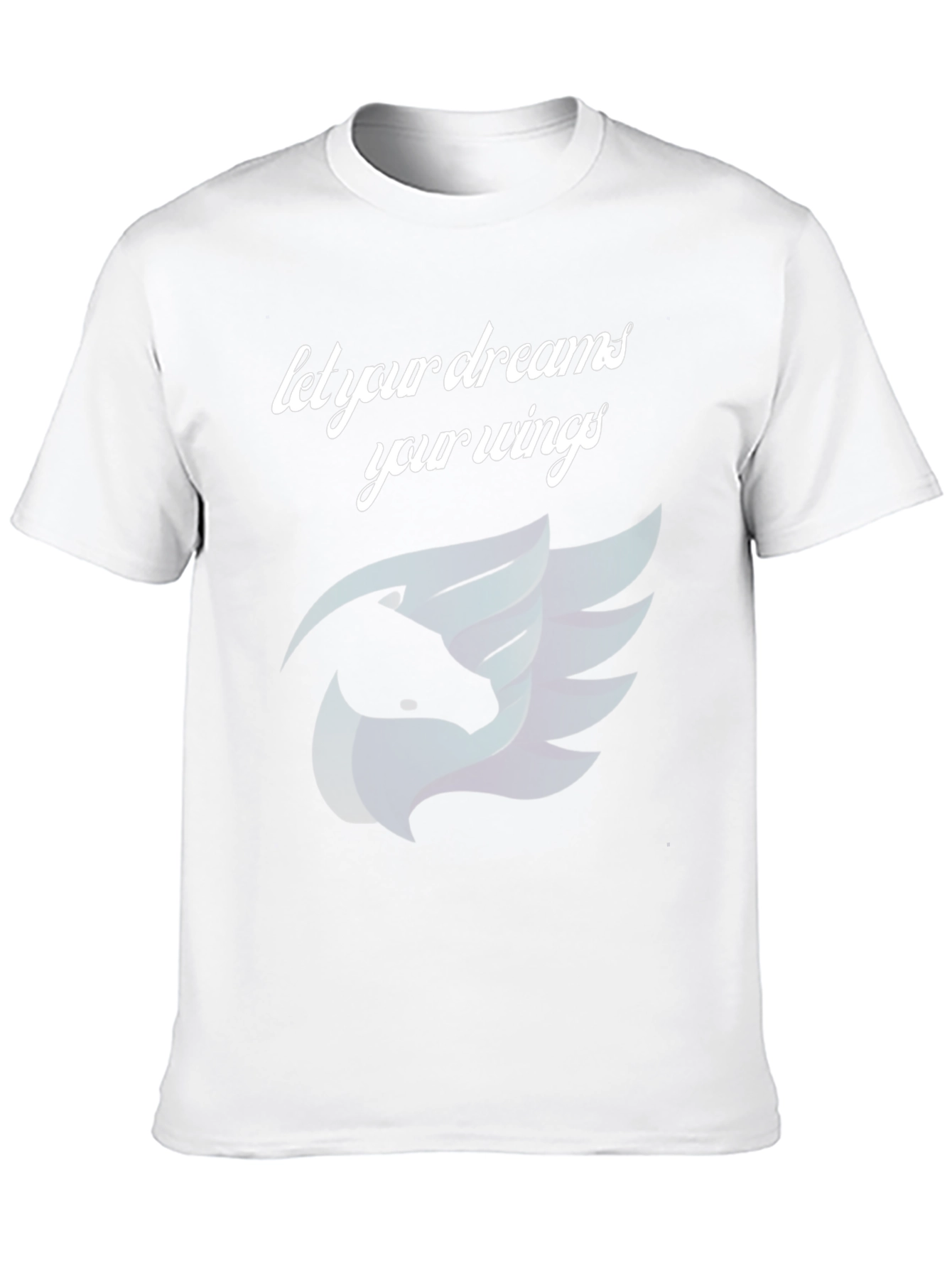 Black Dream Wings Graphic T-Shirt - Unleash Your Potential view 10