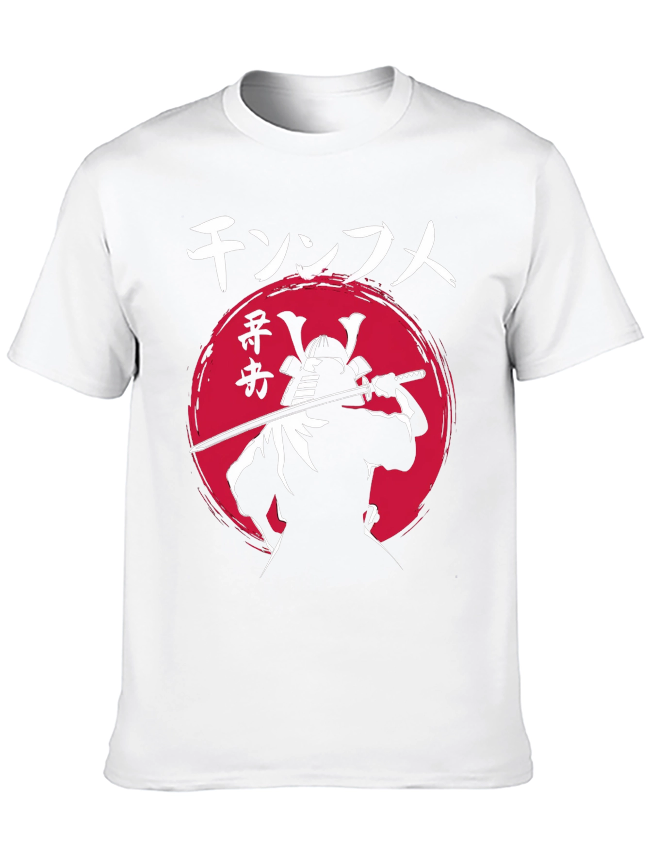 Black Samurai Katana Graphic T-Shirt - Japanese Warrior Tee view 10