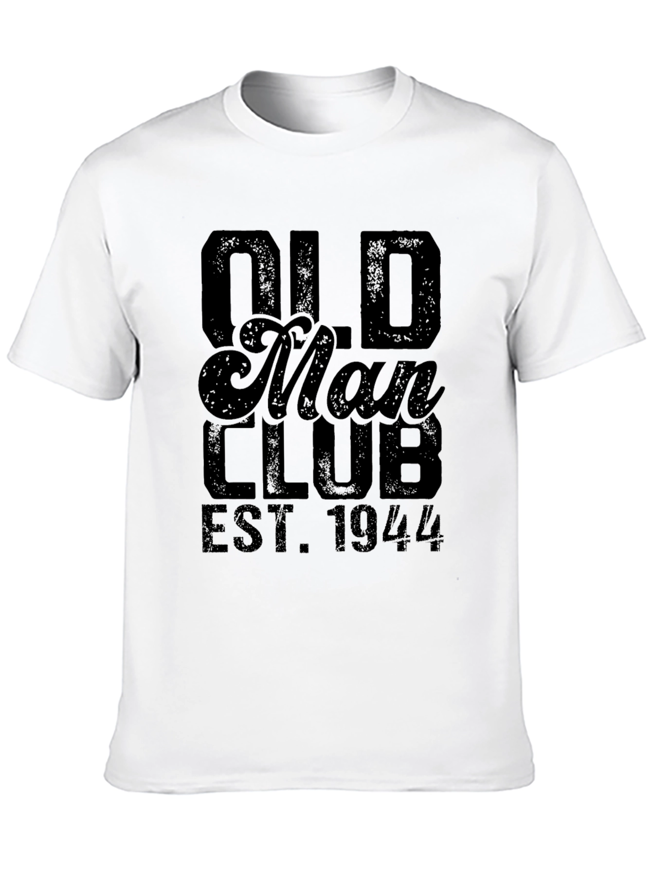 Black Old Man Club Est. 1944 T-Shirt view 10
