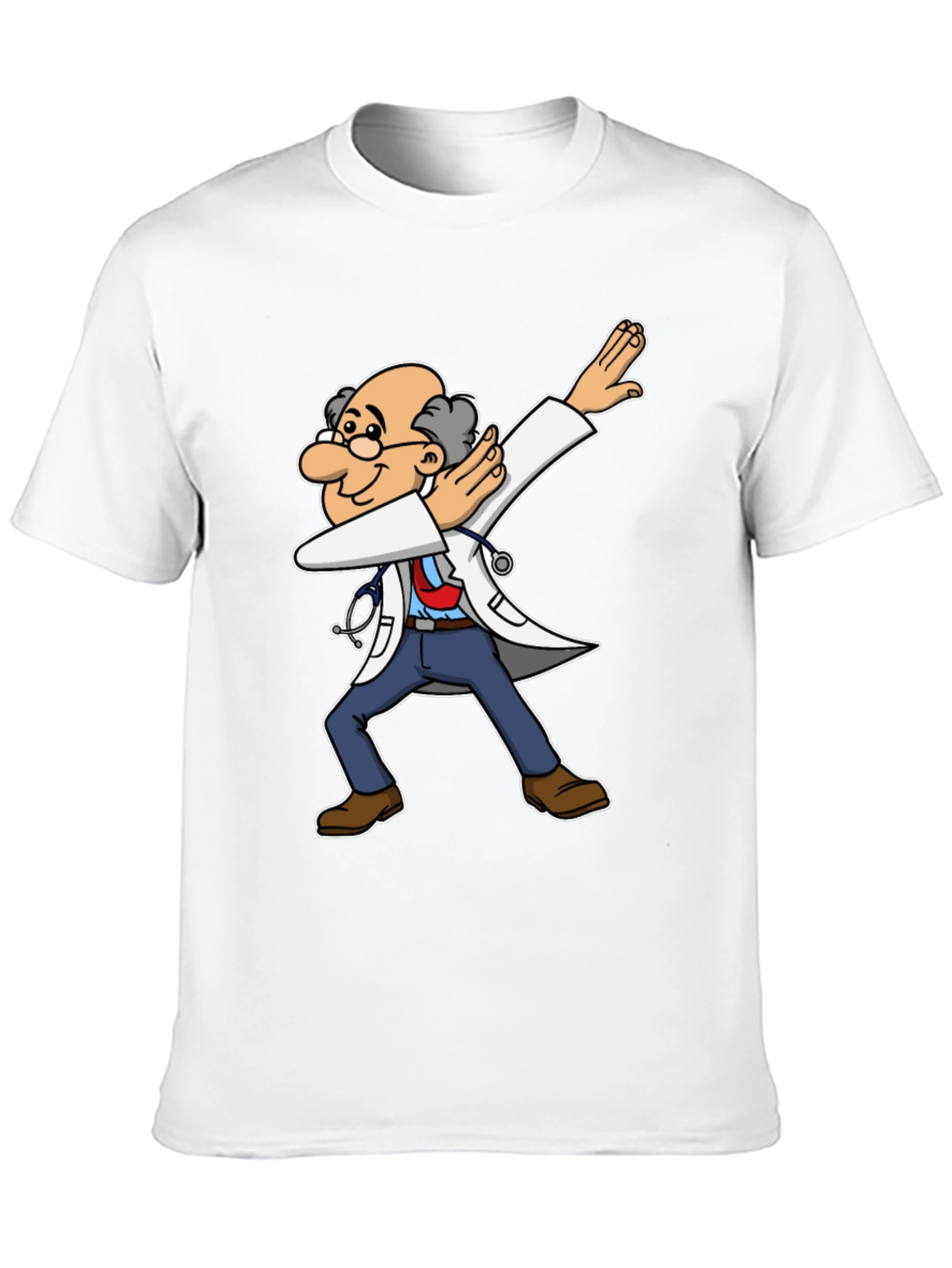 Black Dabbing Doctor T-Shirt - Funny Medical Tee view 10
