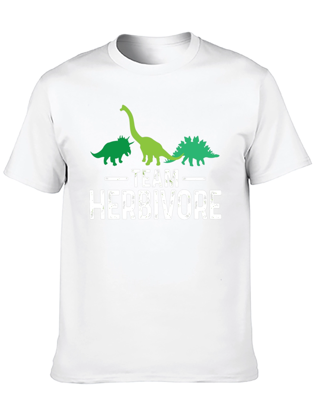 Black Team Herbivore Dinosaur T-Shirt view 10