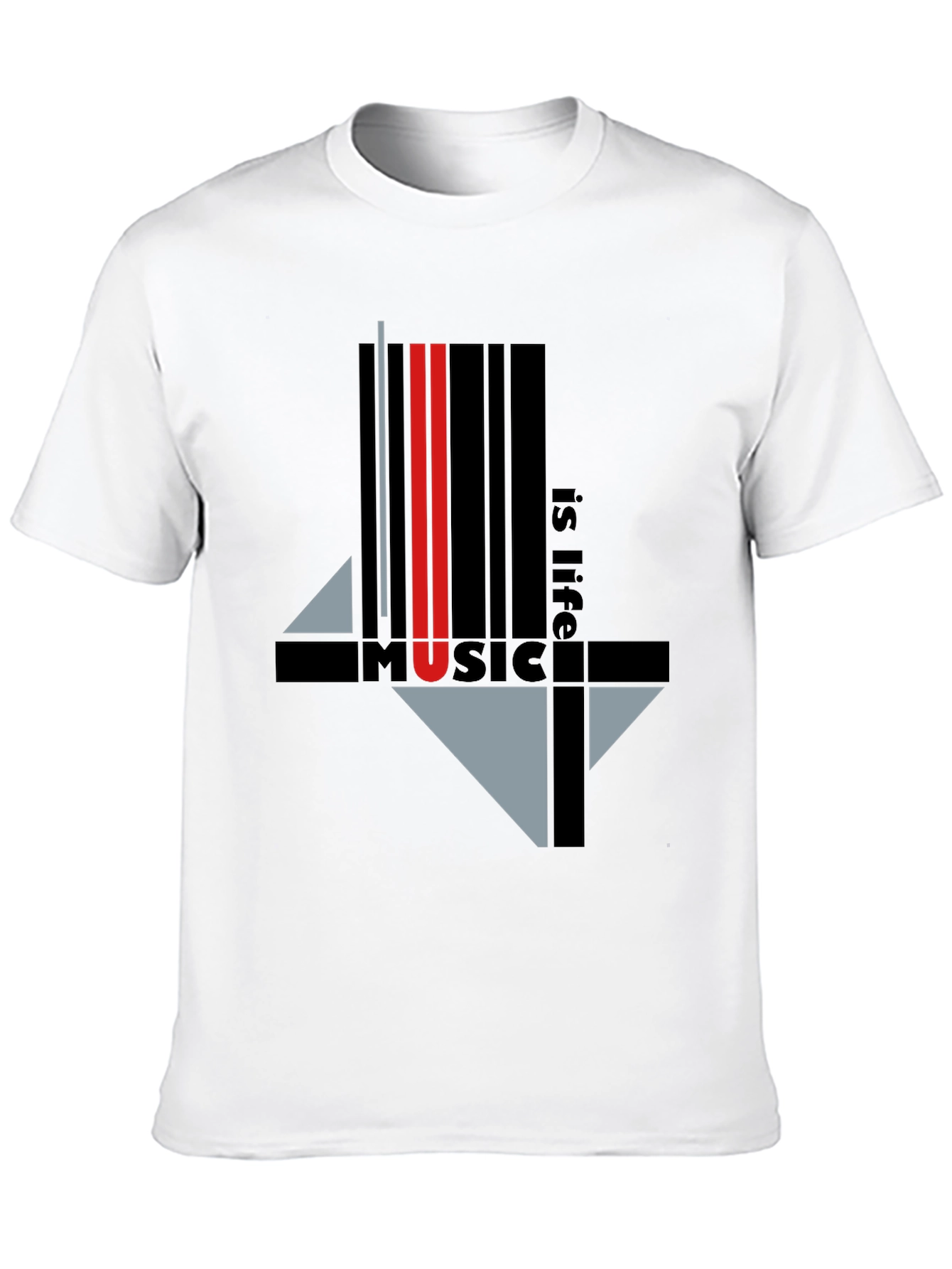 Black Music is Life Graphic Tee - Black view 10
