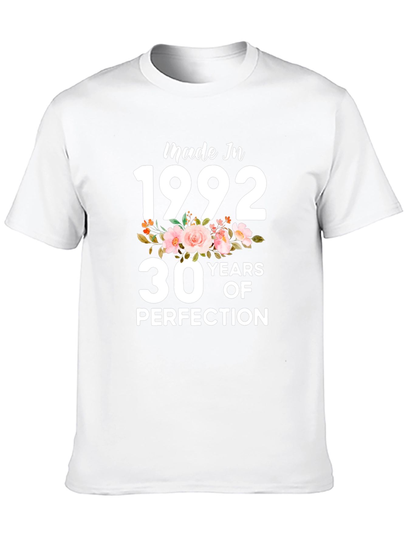 Black Made In 1992 30 Years of Perfection T-Shirt view 10
