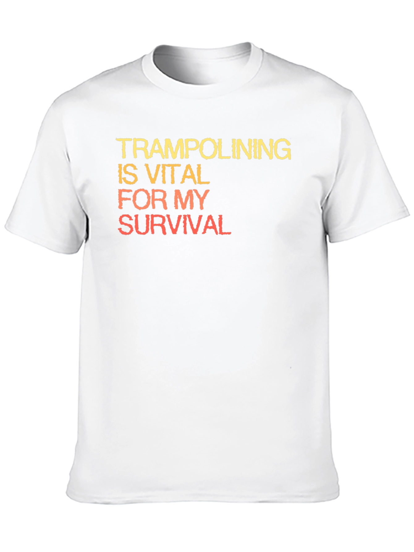 Black Trampolining Survival Tee view 10