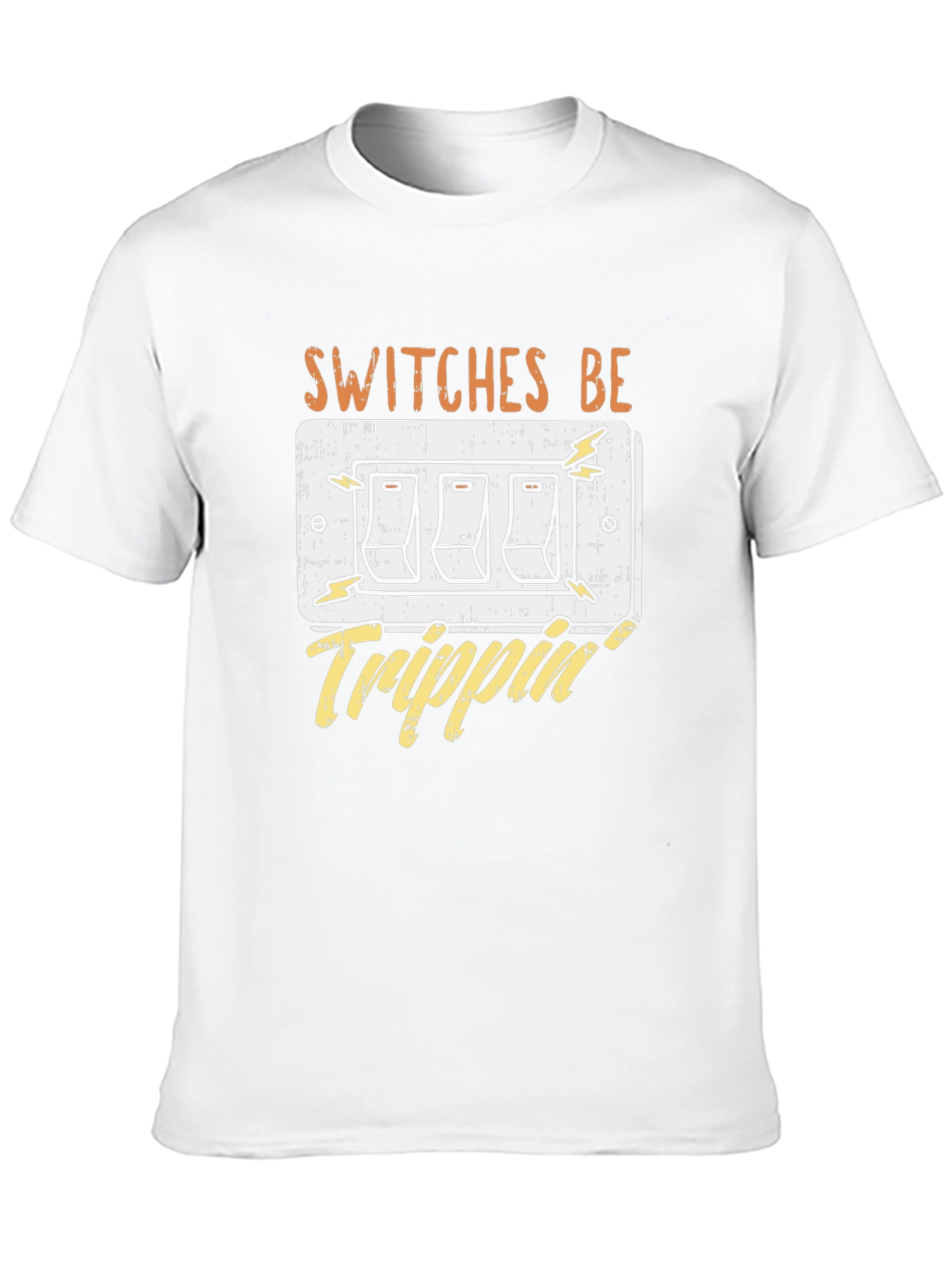 Black Switches Be Trippin' Funny Graphic T-Shirt view 10