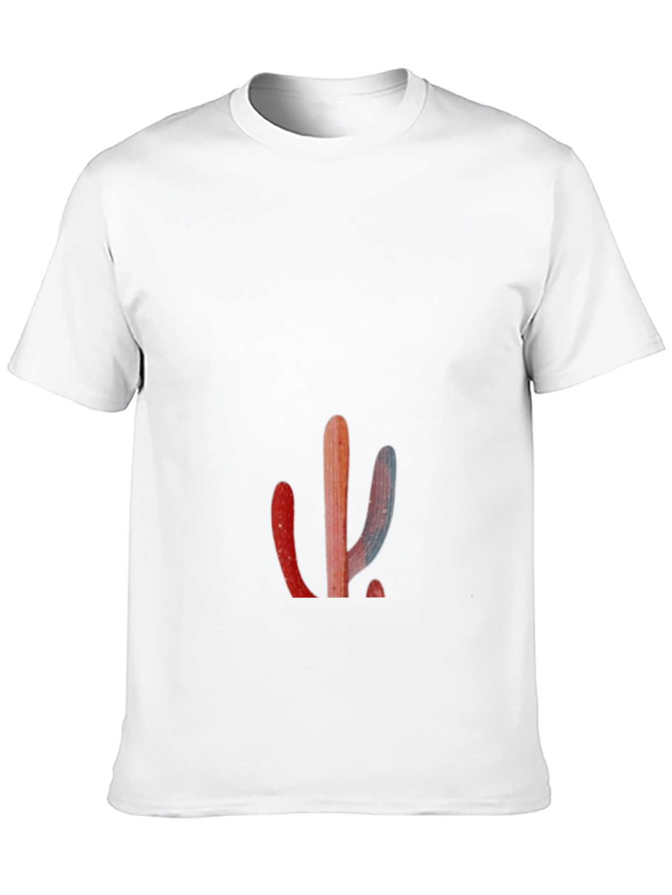 Black Cactus Graphic Print Black T-Shirt view 10