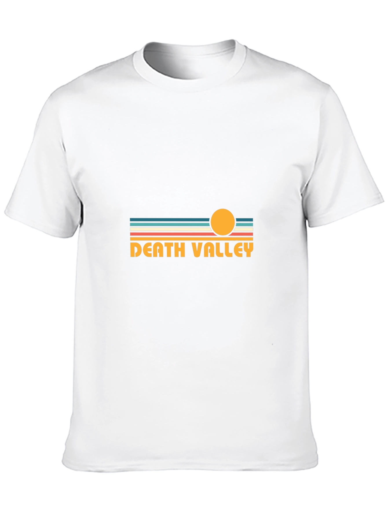 Black Death Valley Retro T-Shirt view 10