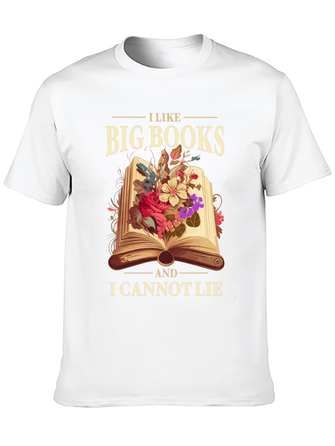 Black I Like Big Books T-Shirt view 10