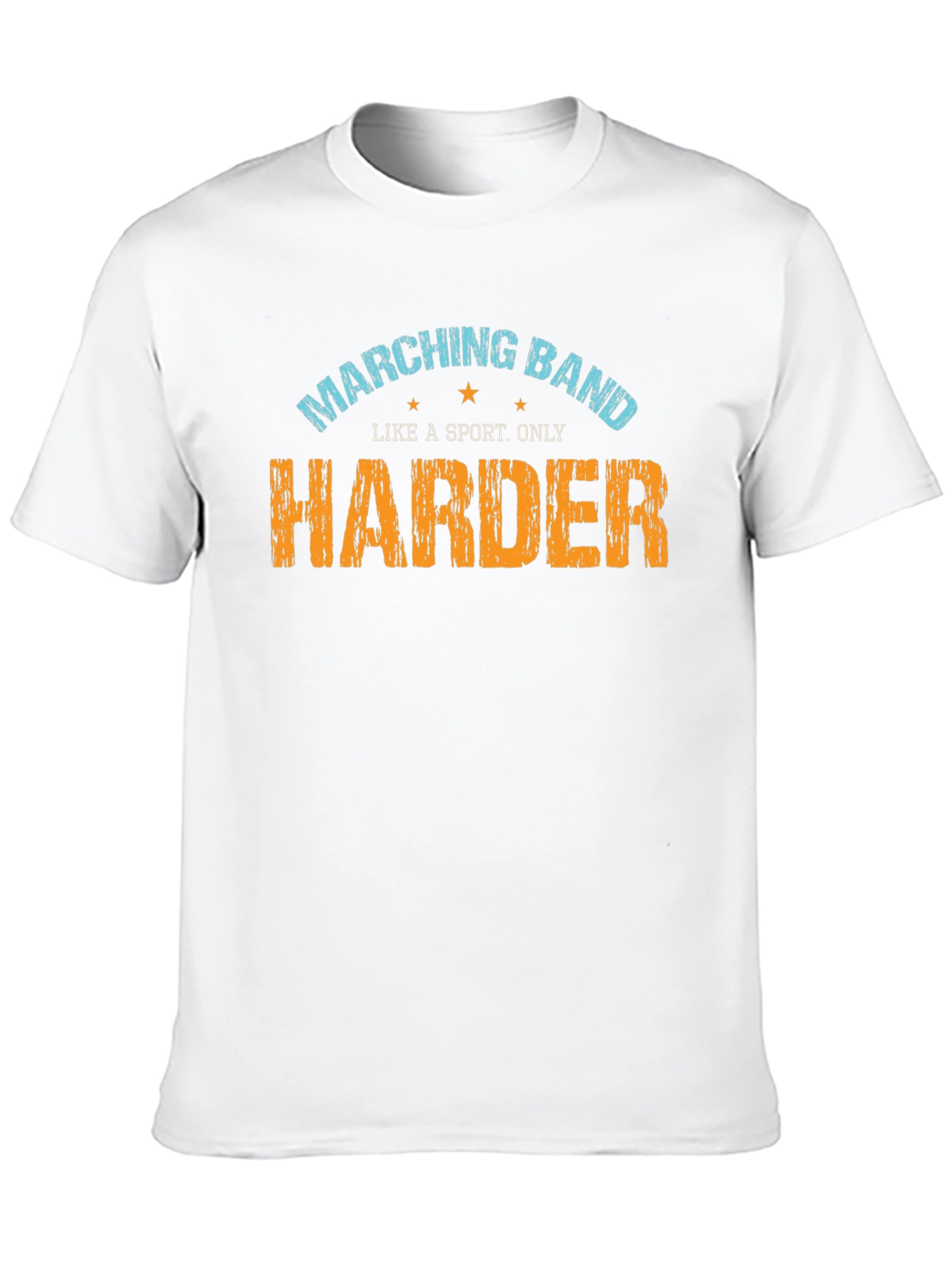 Black Marching Band Harder T-Shirt view 10