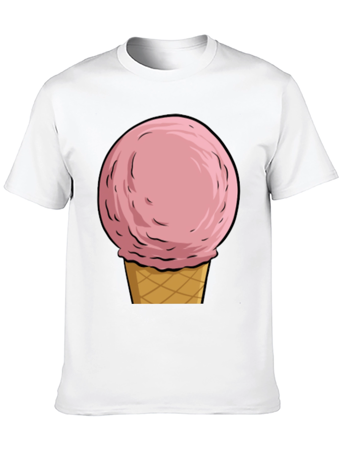 Black Ice Cream Graphic Tee - Summer Fun view 10