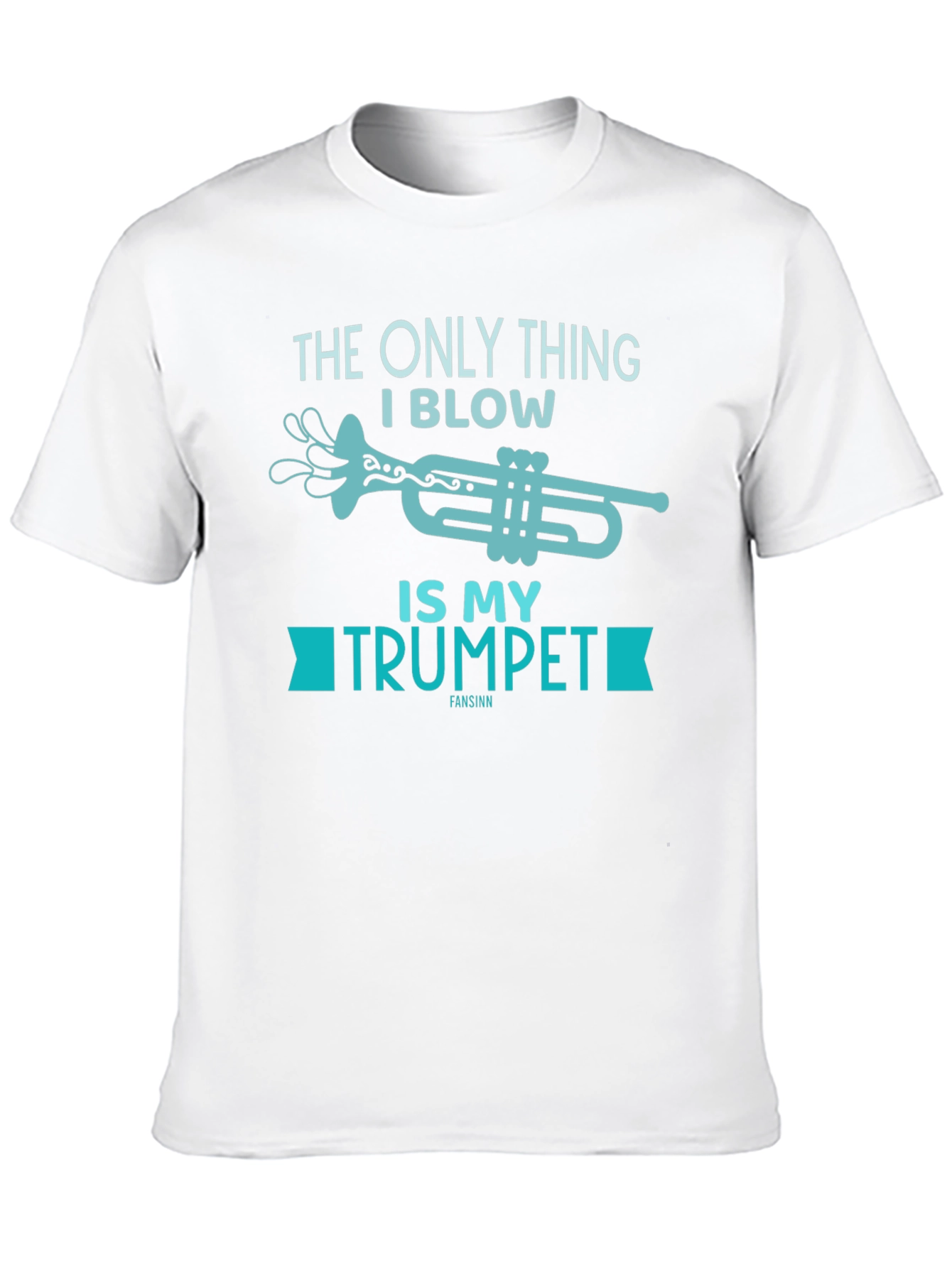 Black Funny Trumpet T-Shirt - The Only Thing I Blow! view 10