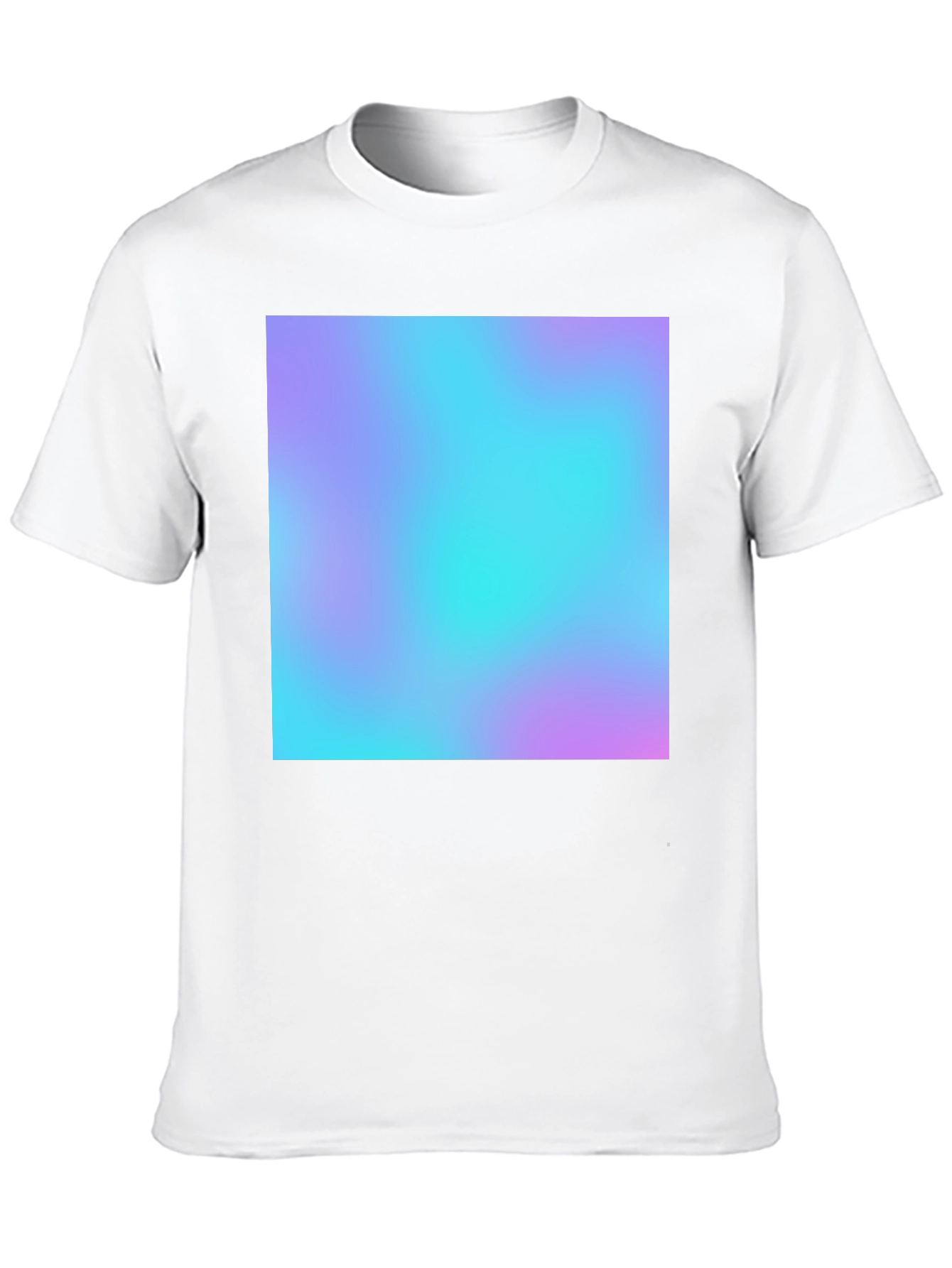 Black Vaporwave Aesthetic T-Shirt - Black Cotton Blend view 10