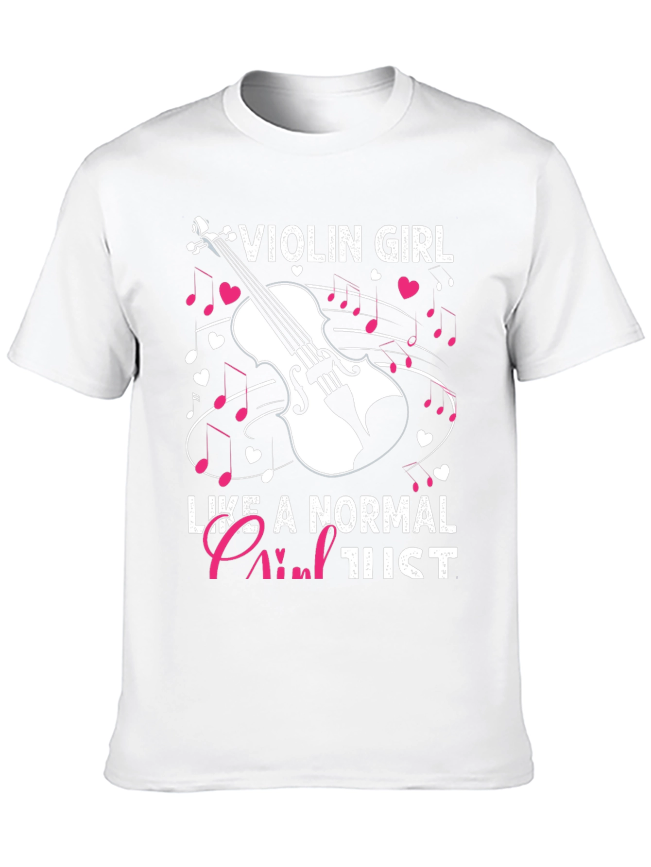Black Violin Girl Like a Normal Girl T-Shirt view 10