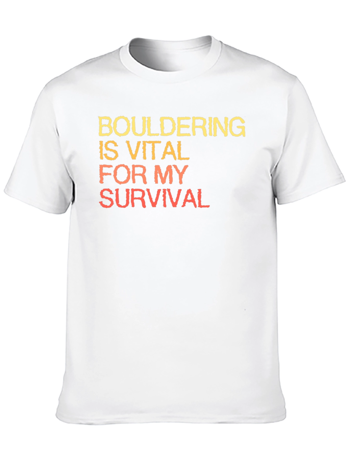 Black Bouldering is Vital T-Shirt view 10