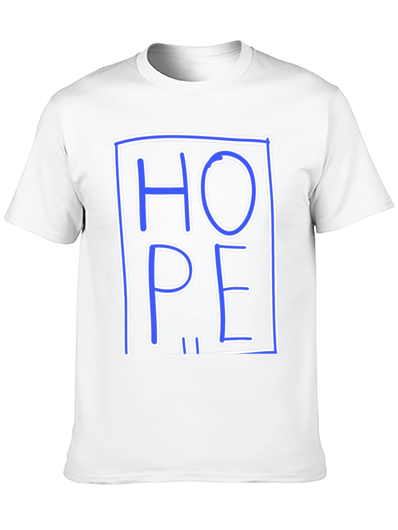 Black Hope Graphic Tee - Unisex Black Short Sleeve T-Shirt view 10