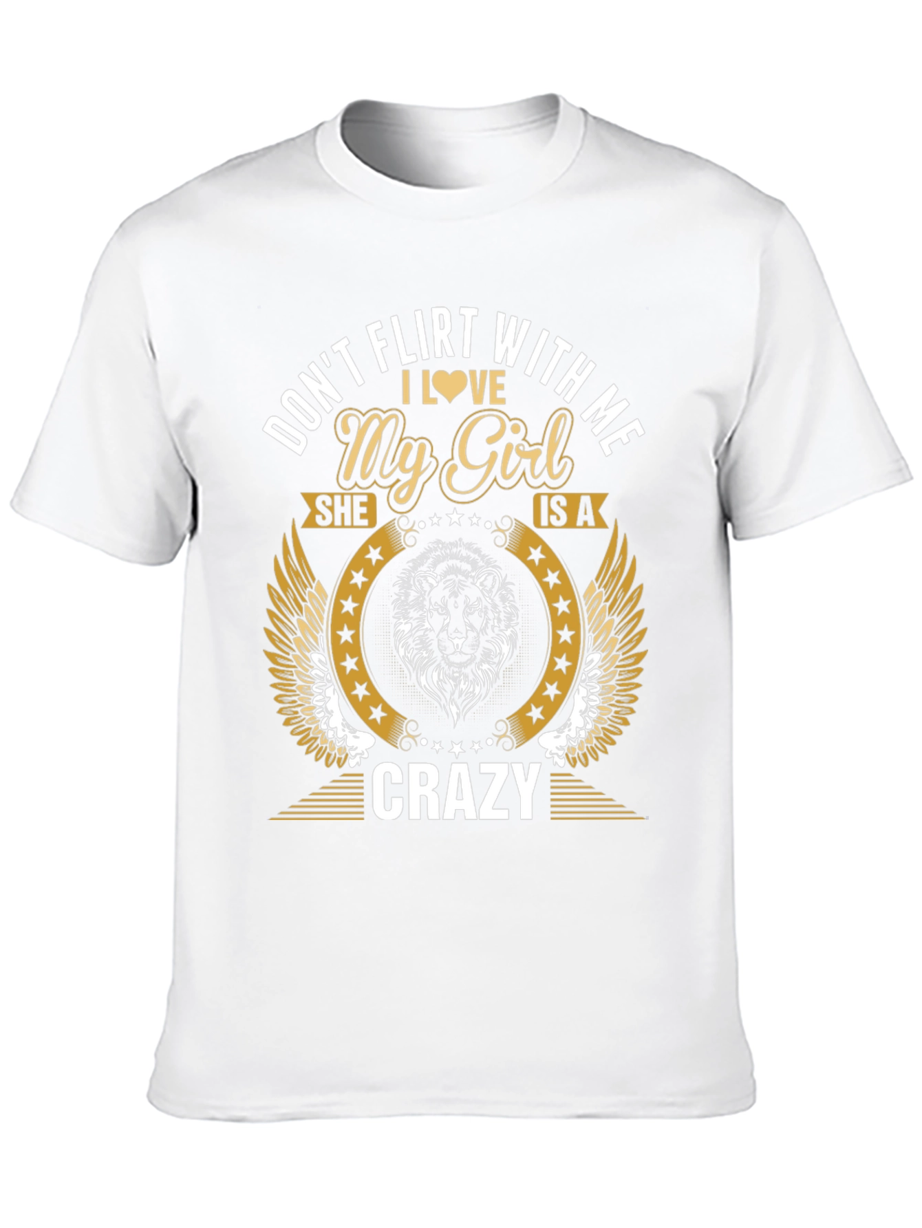 Black Don't Flirt With Me My Girl T-Shirt view 10