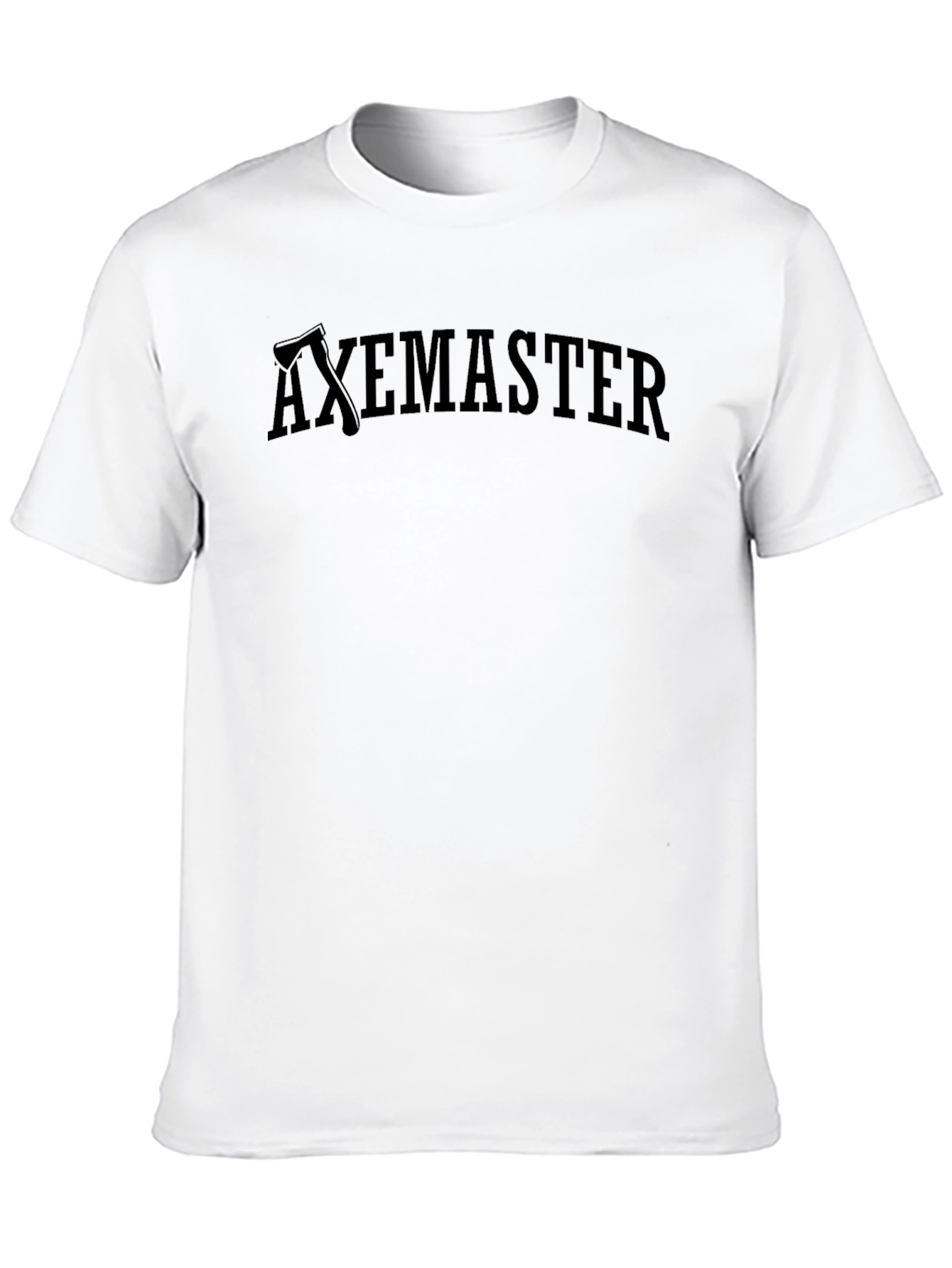 Black Axemaster Graphic Tee - Black Cotton T-Shirt view 10