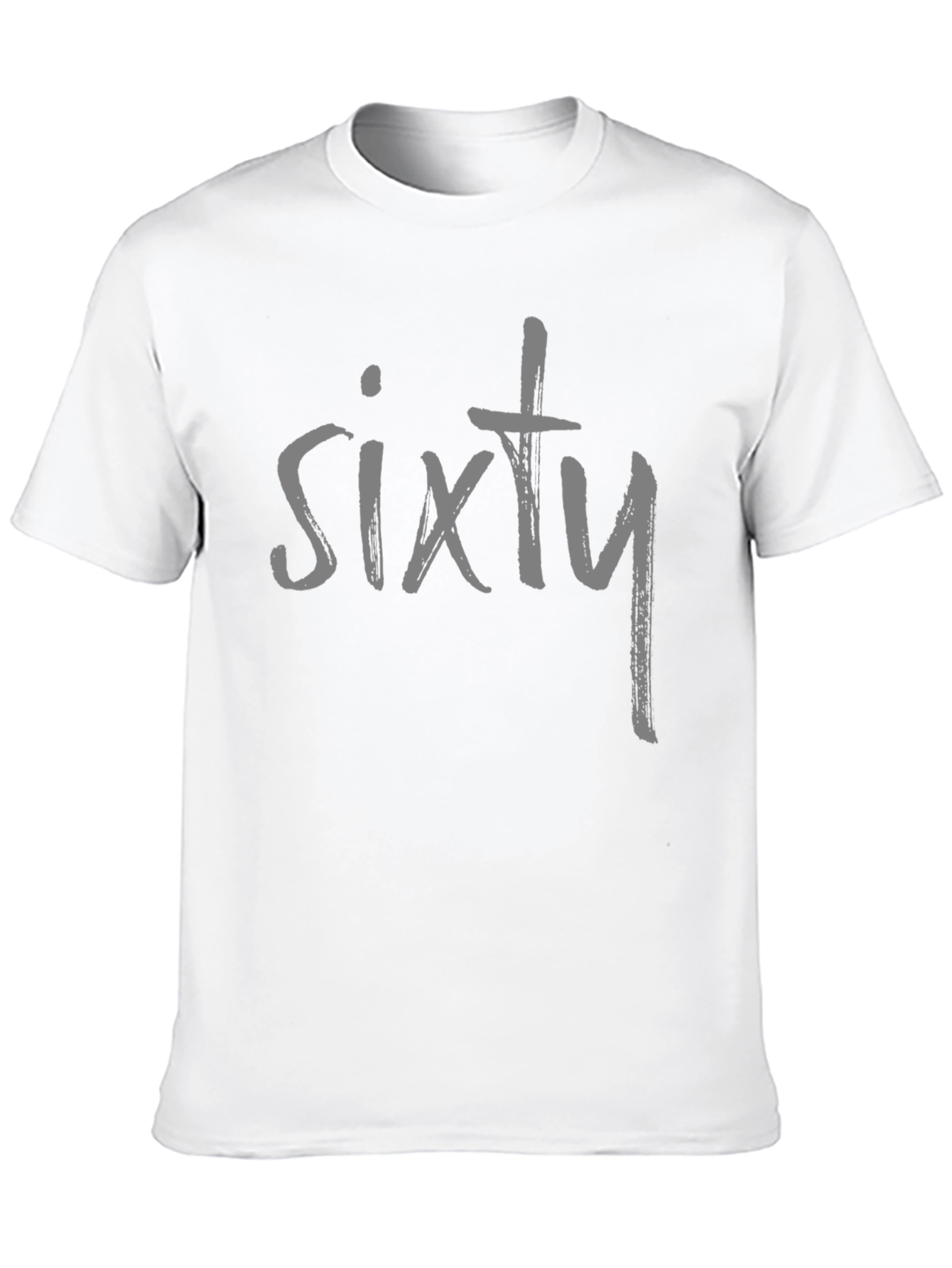 Black Sixty Graphic Tee - Stylish Birthday Shirt view 10