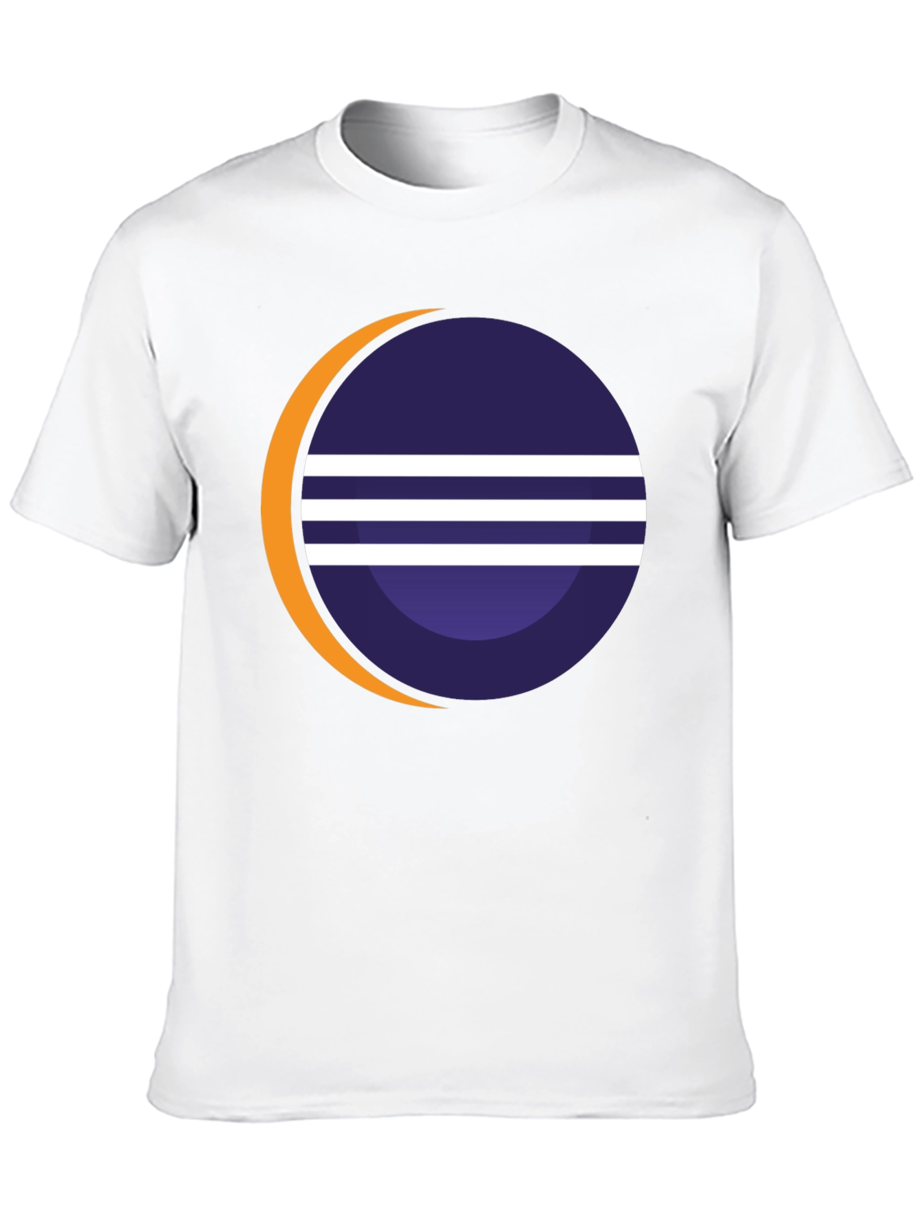 Black Eclipse Graphic Tee - Stylish Black Cotton Blend T-Shirt view 10