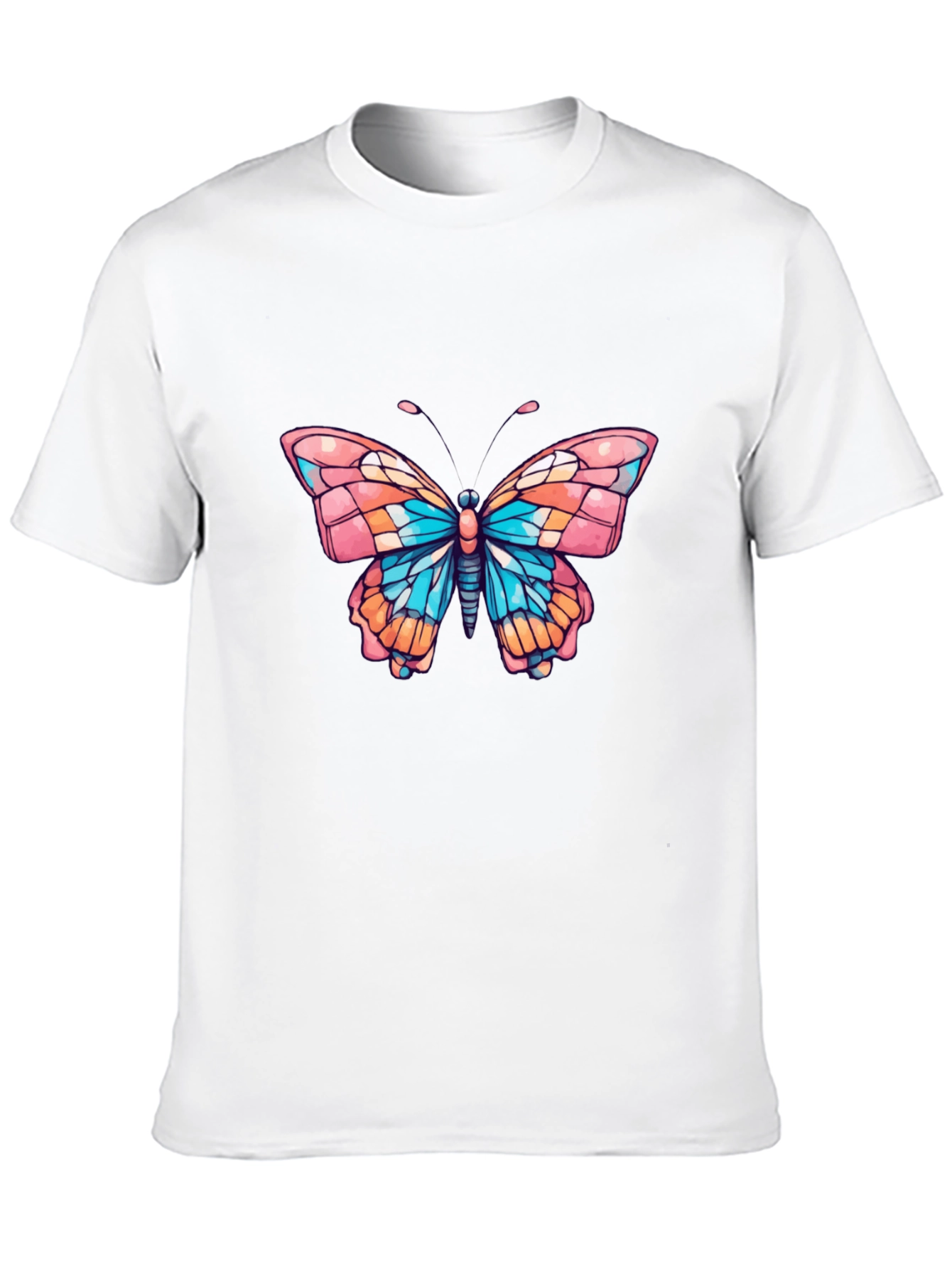 Black Butterfly Graphic Tee - Stylish Black T-Shirt view 10