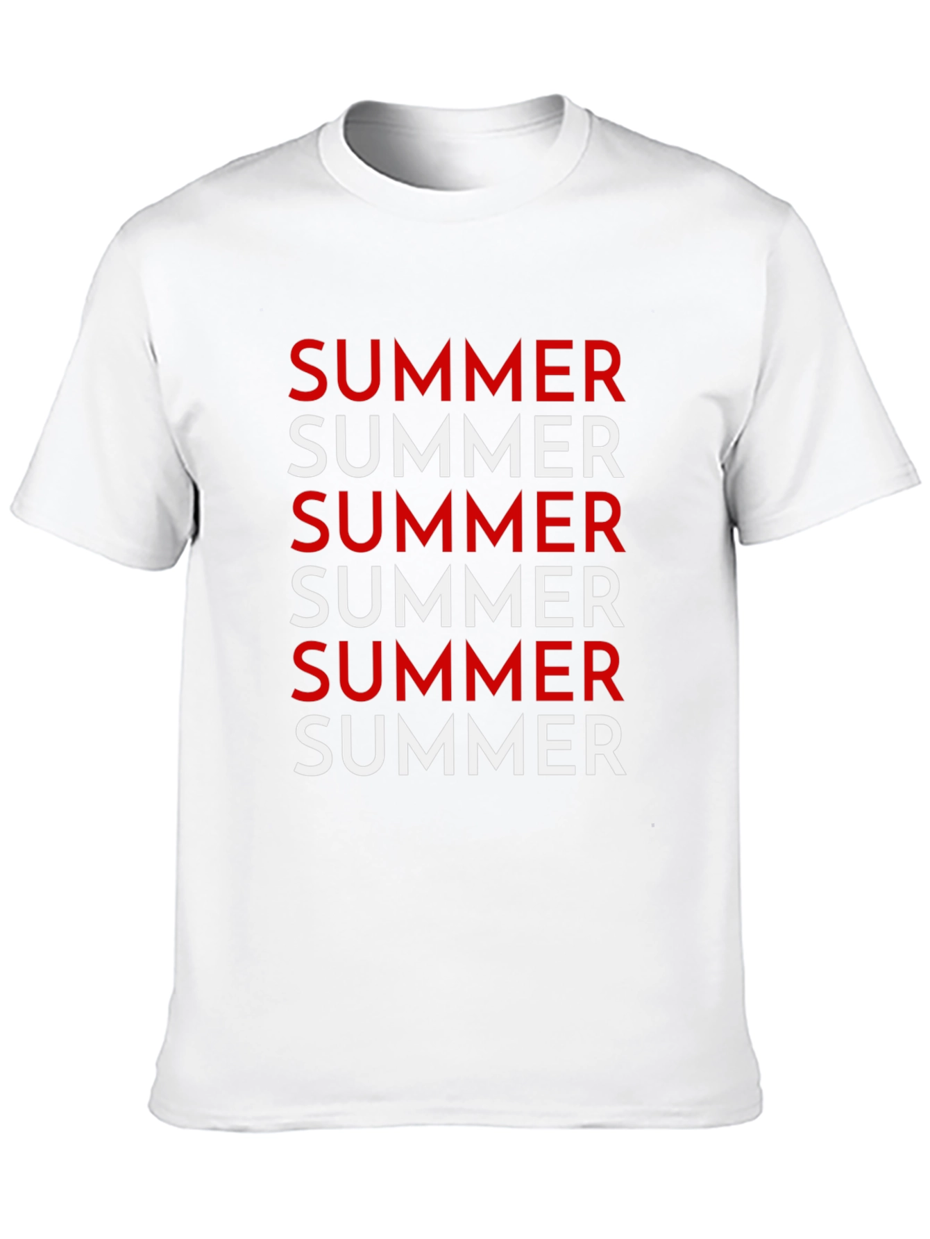 Black Summer Print Crew Neck T-Shirt - Stylish Casual Wear view 10