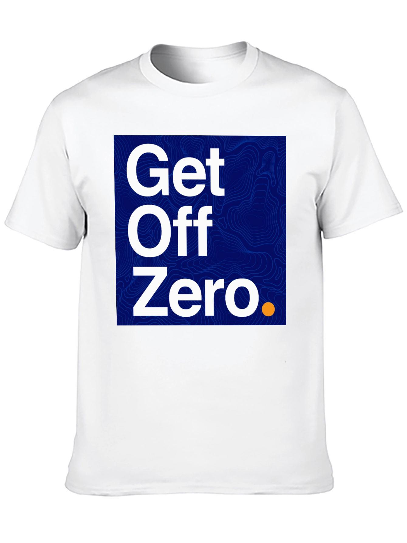 Black Get Off Zero Graphic Tee - Bold Statement Shirt view 10