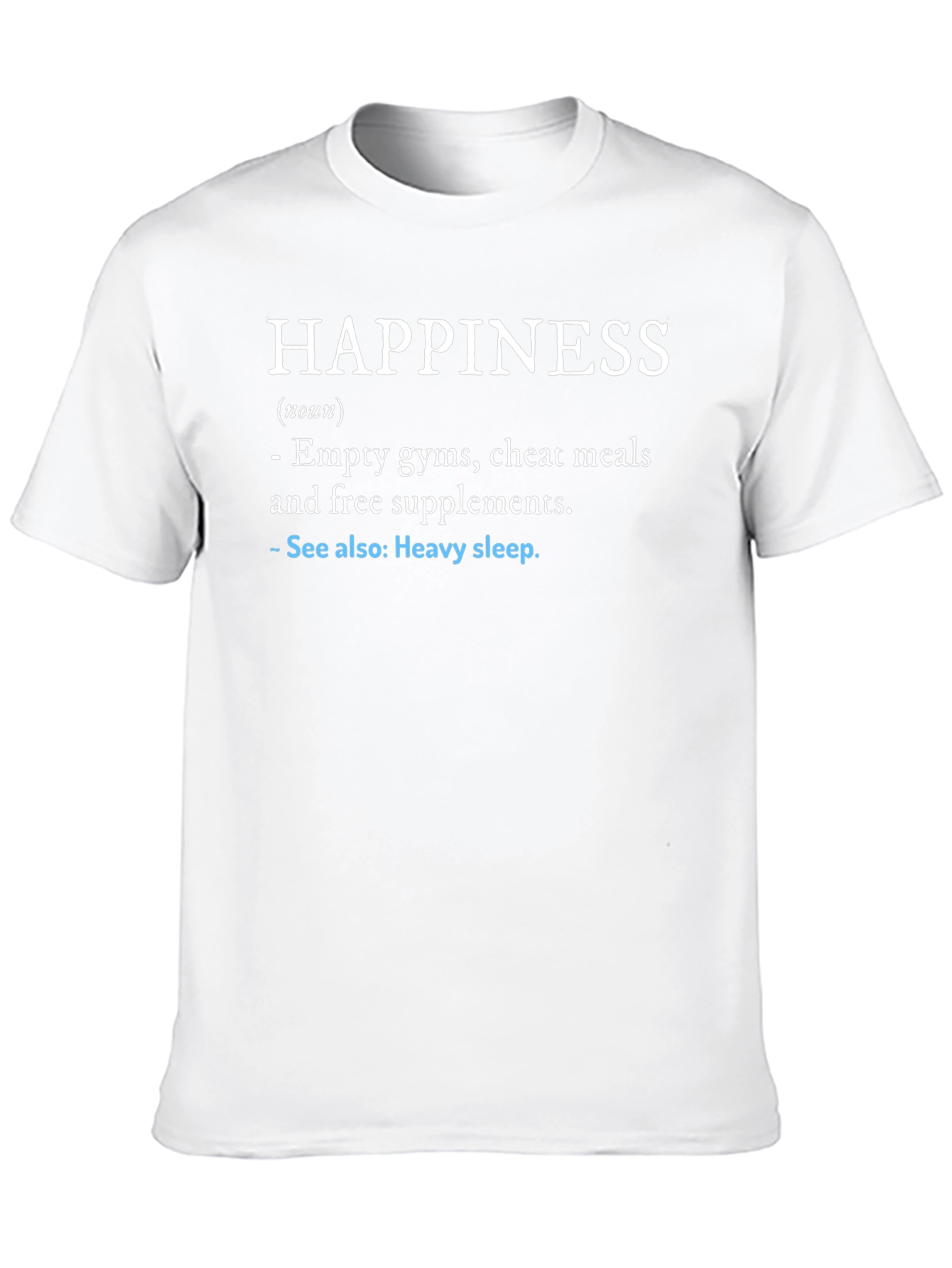 Black Happiness Definition Black Graphic Tee view 10