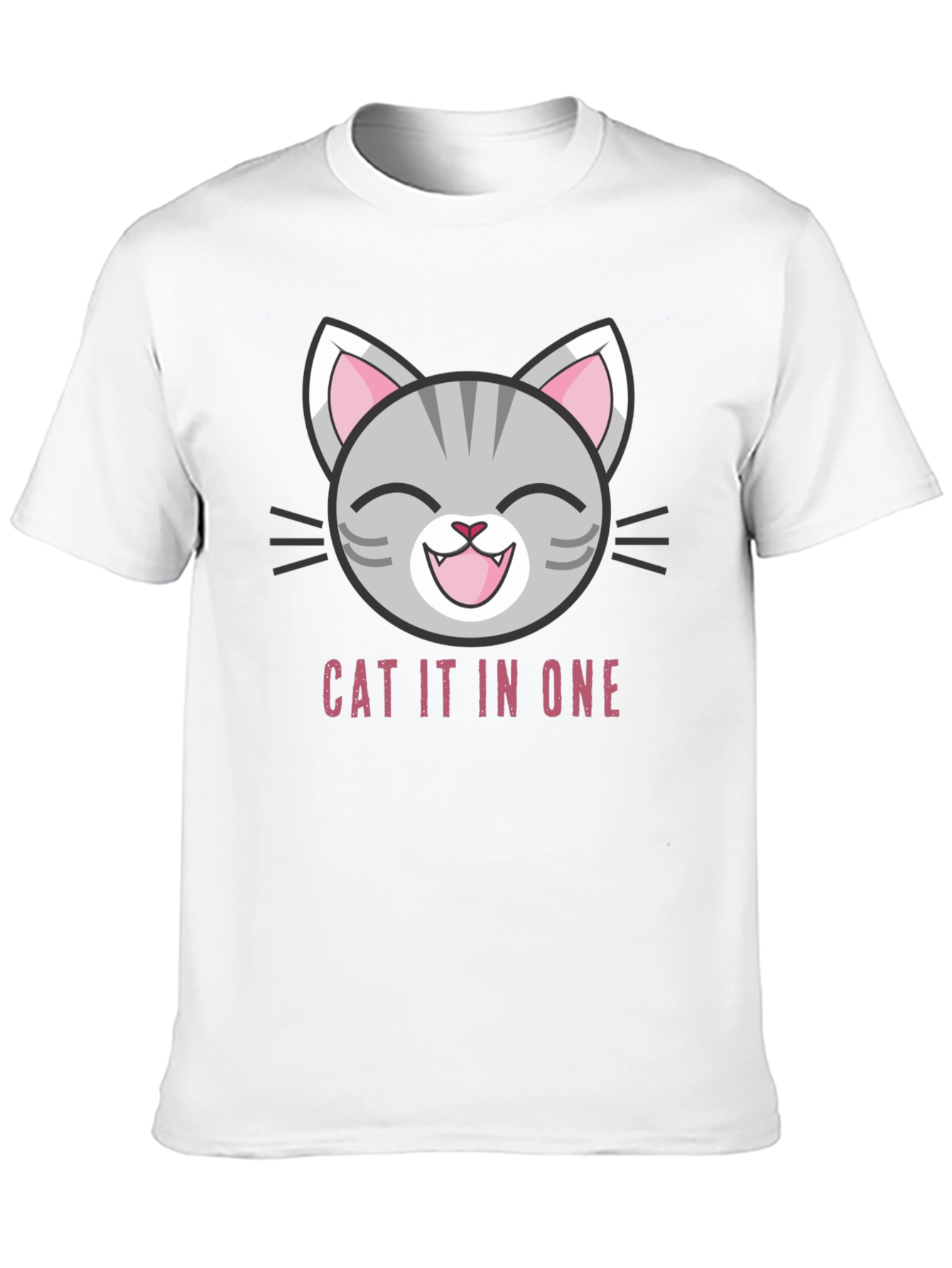 Funny Cat It In One T-Shirt - 10
