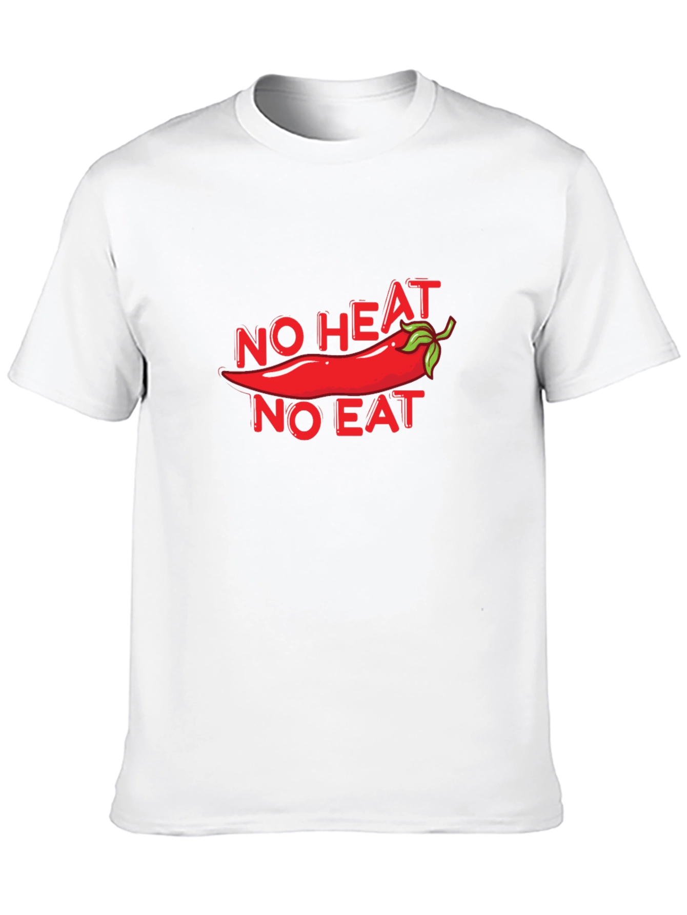 Spicy Food Lover T-Shirt - No Heat No Eat - 10