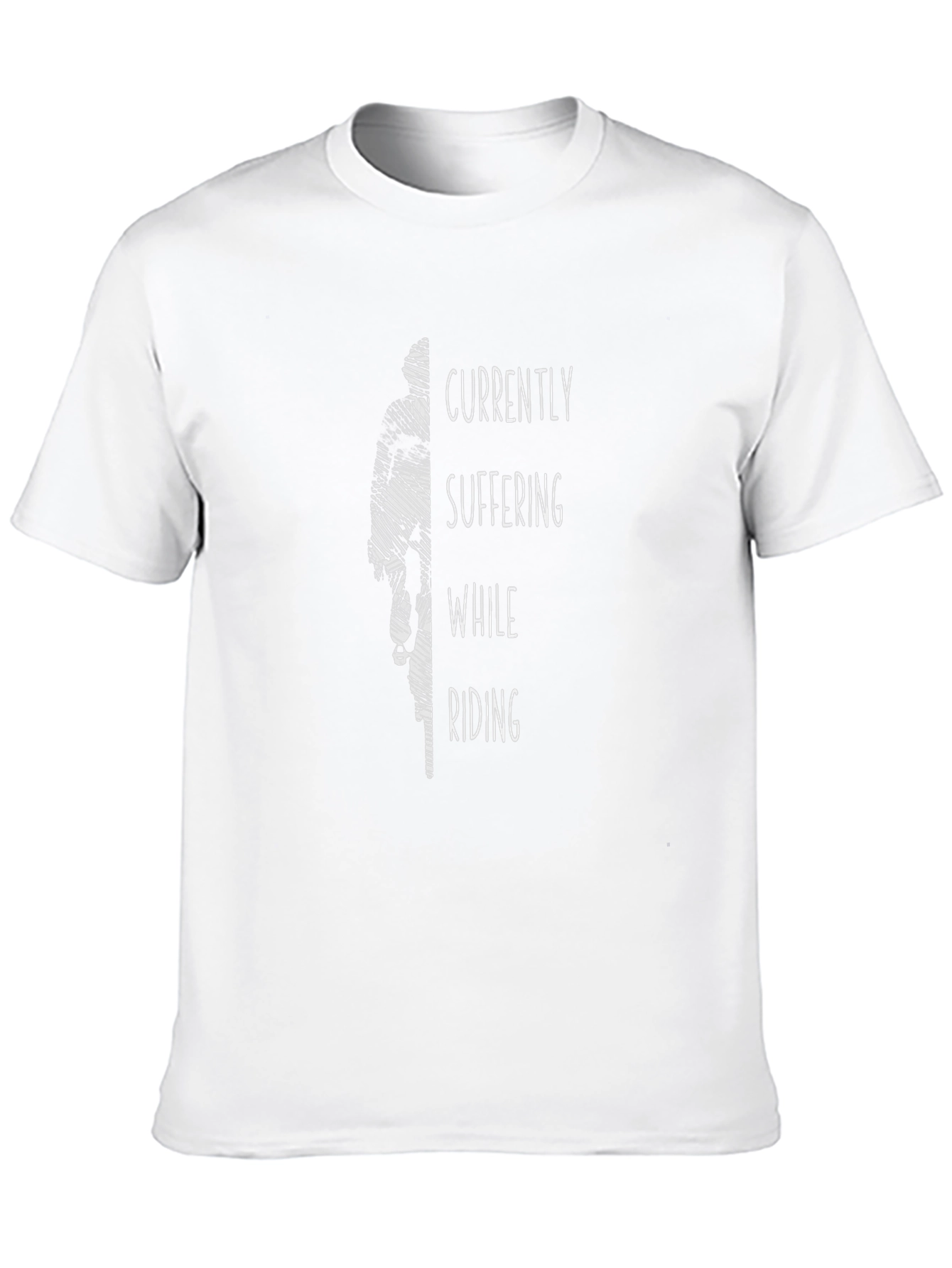 Black Currently Suffering While Riding T-Shirt view 10