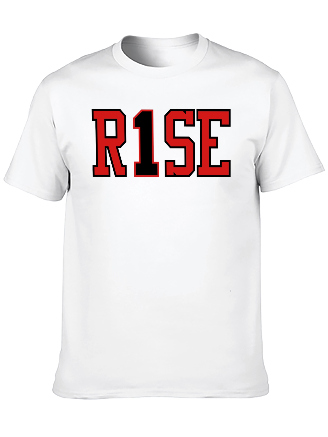 Black RISE Graphic T-Shirt - Black view 10