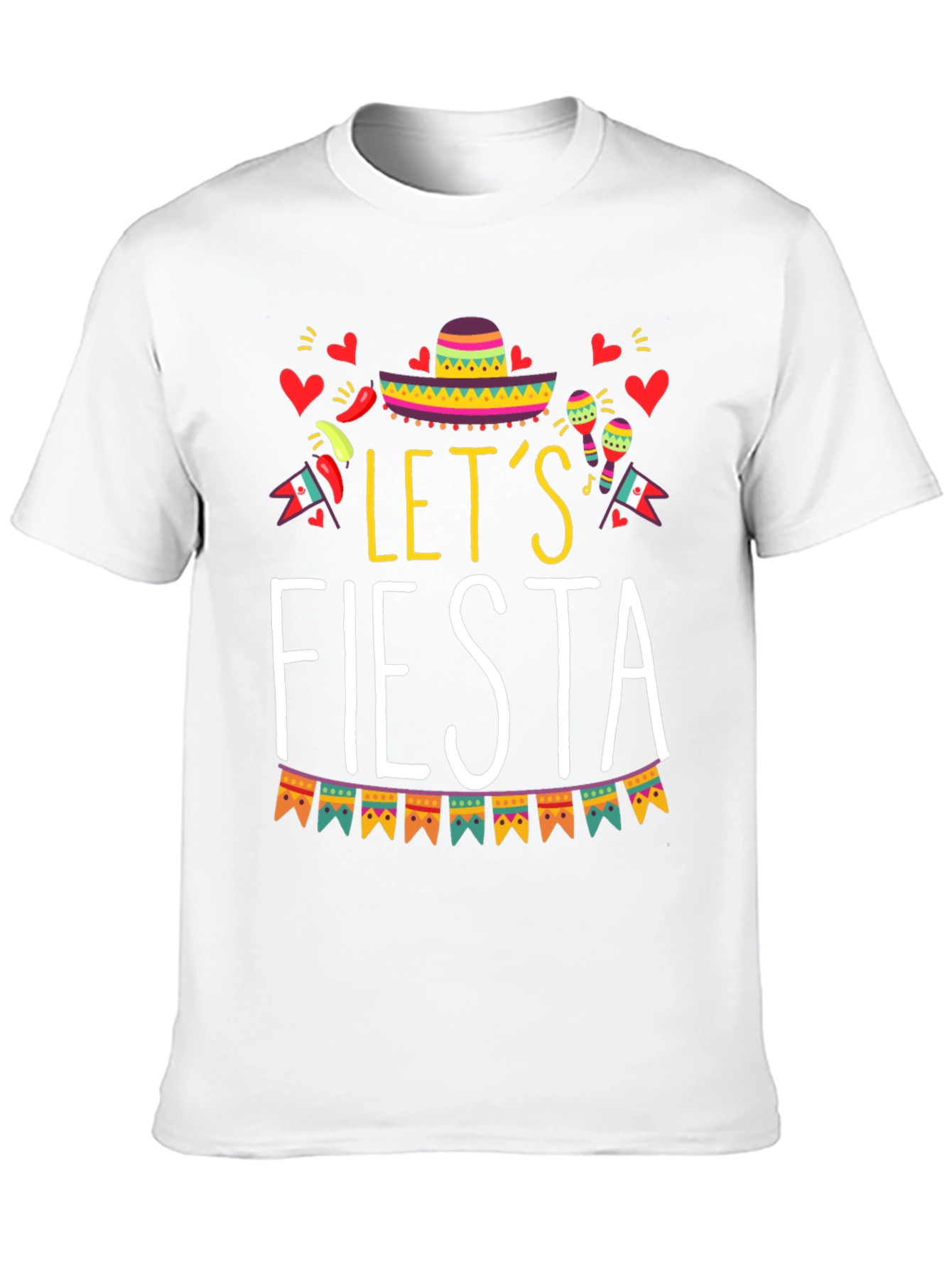 Let's Fiesta Graphic T-Shirt - 10