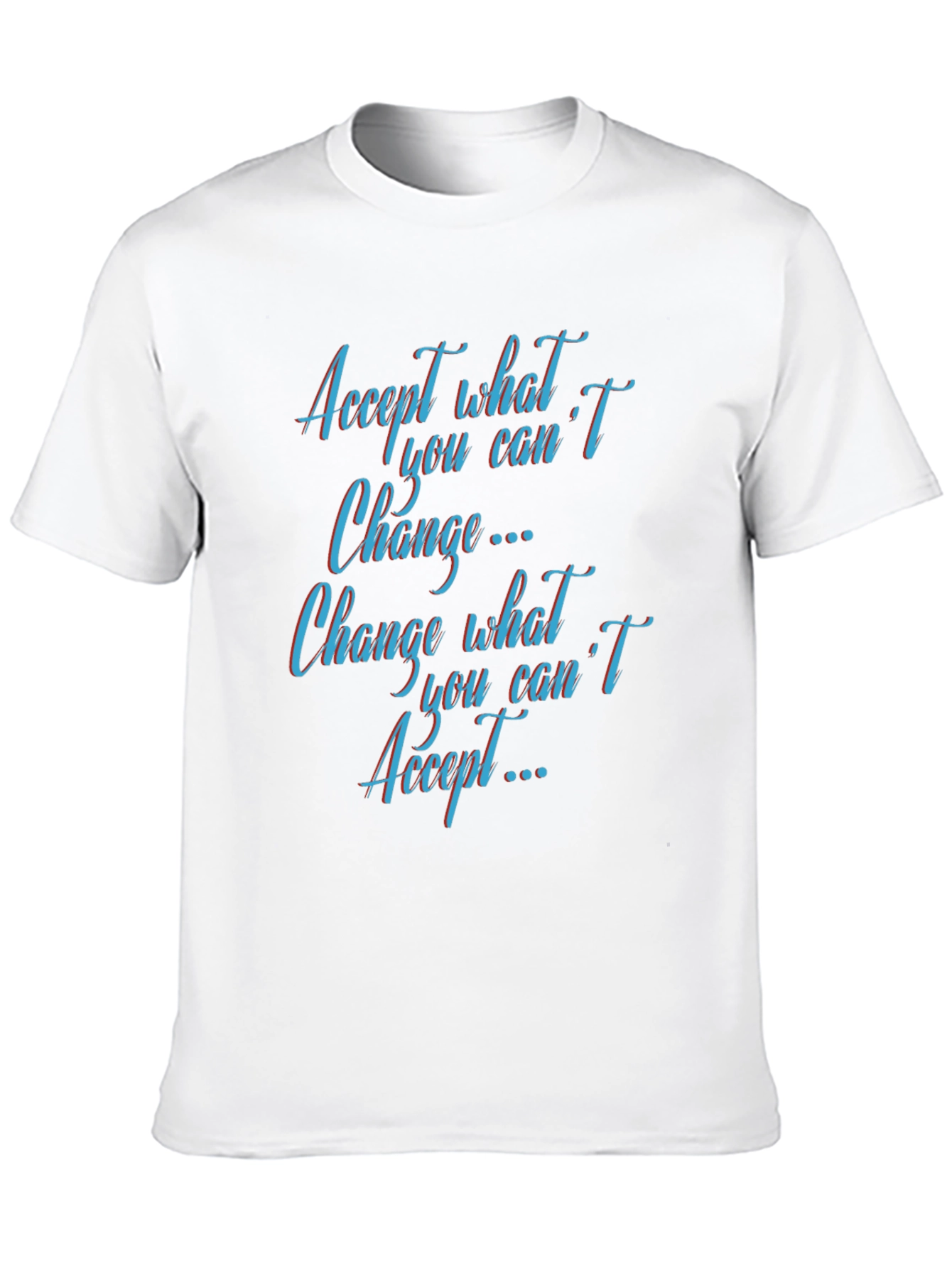 Black Inspirational Quote Black T-Shirt view 10