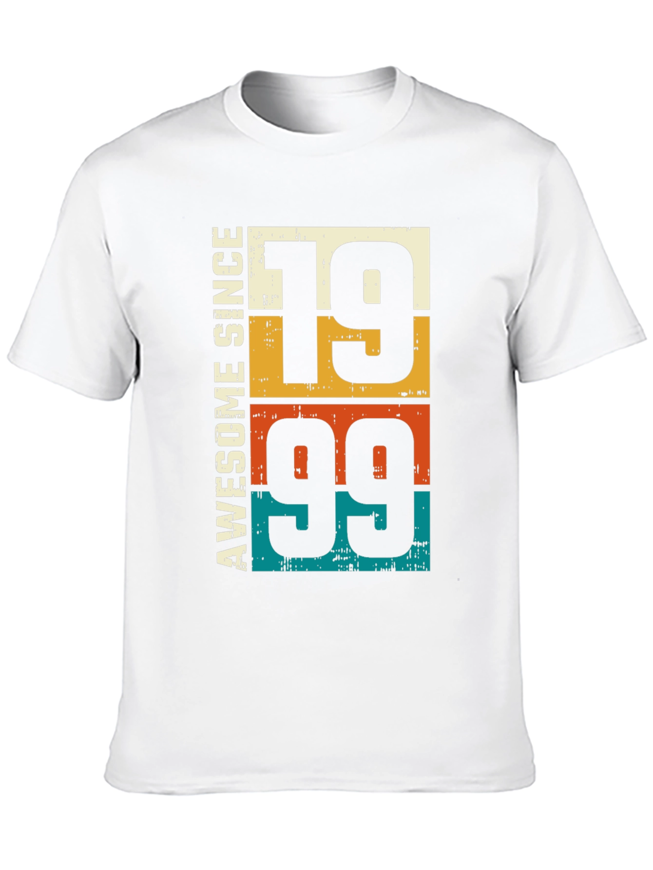 Black Awesome Since 1999 T-Shirt view 10