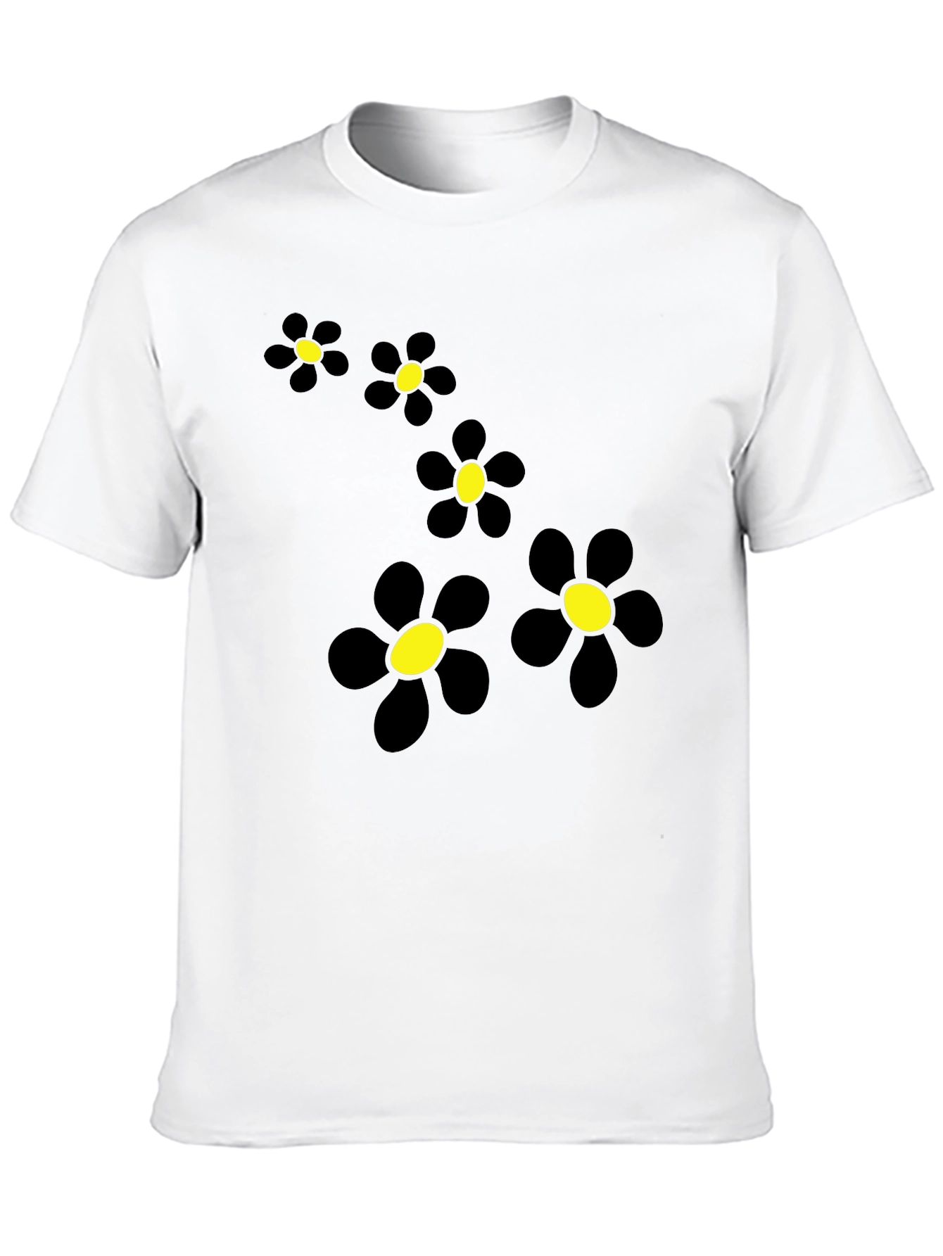Black Black Daisy Chain Graphic Tee view 10
