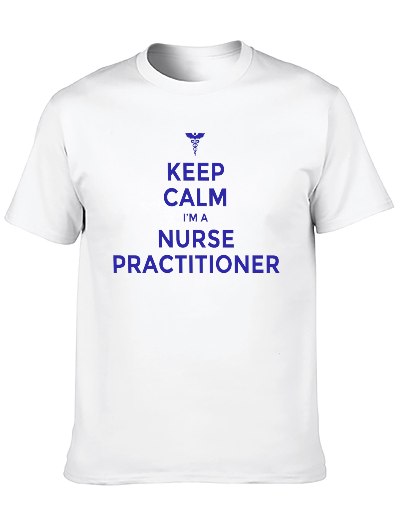 Black Nurse Practitioner T-Shirt - Keep Calm Tee view 10