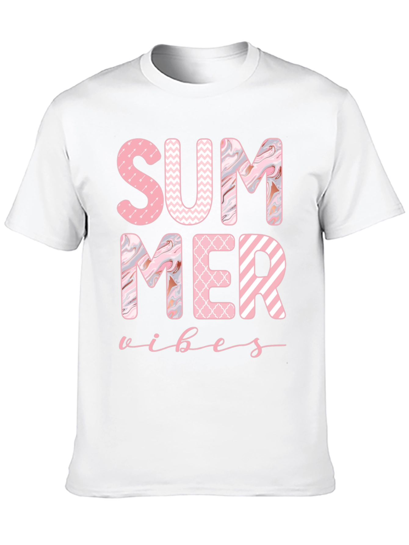 Black Summer Vibes Black Graphic Tee view 10