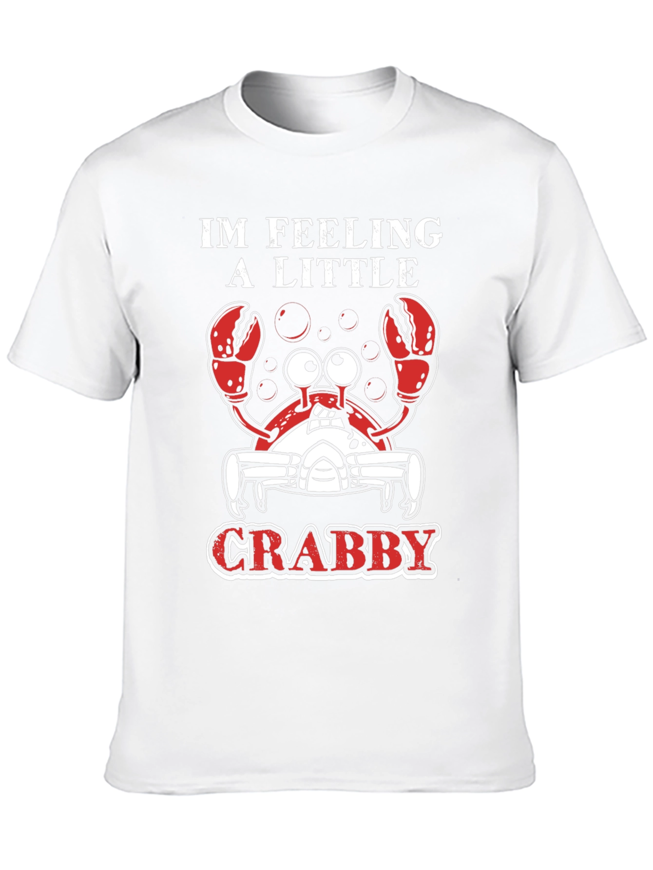 Crabby T-Shirt, Funny Cartoon Crab Tee - 10