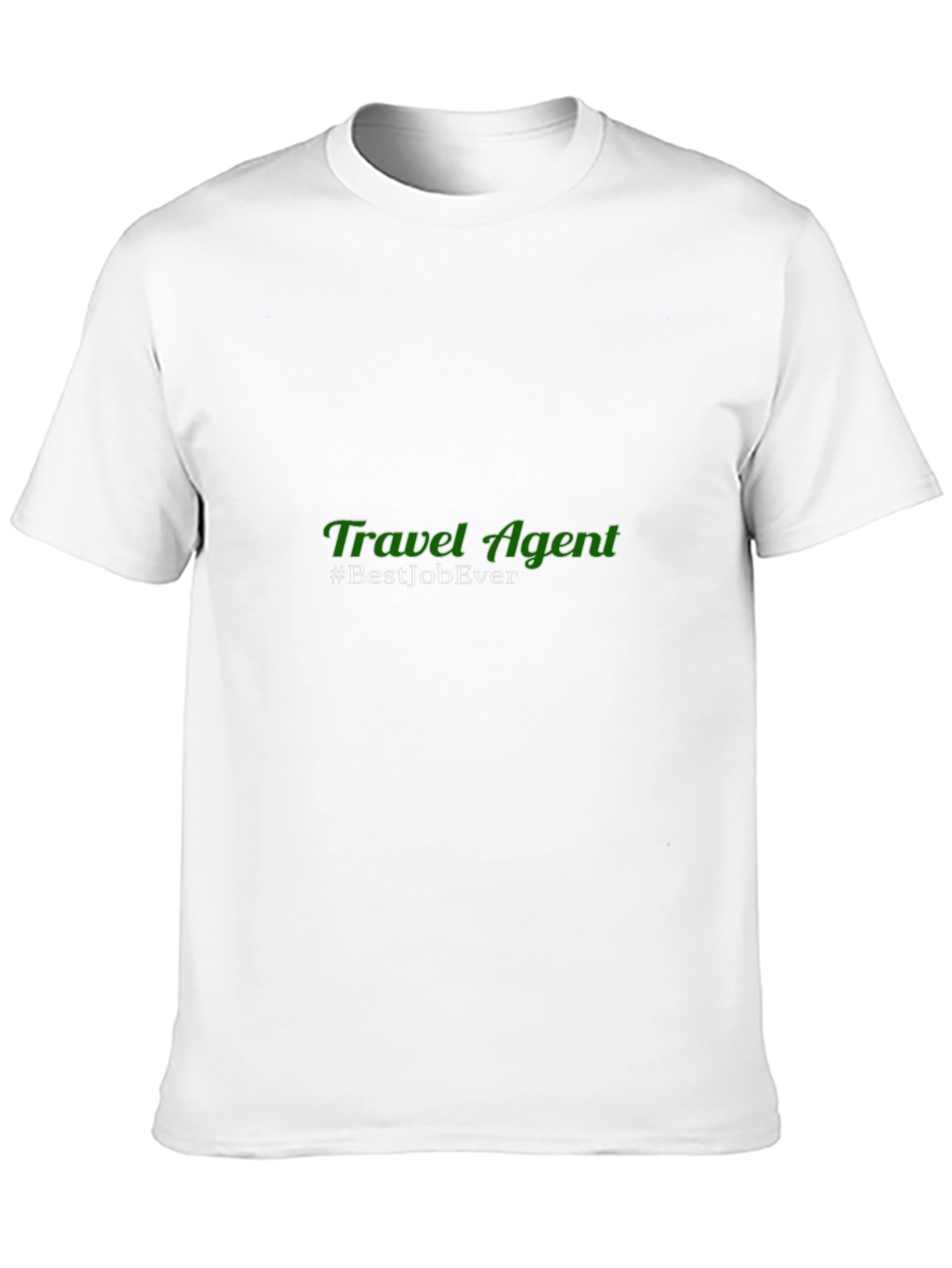 Black Travel Agent #BestJobEver Black T-Shirt view 10