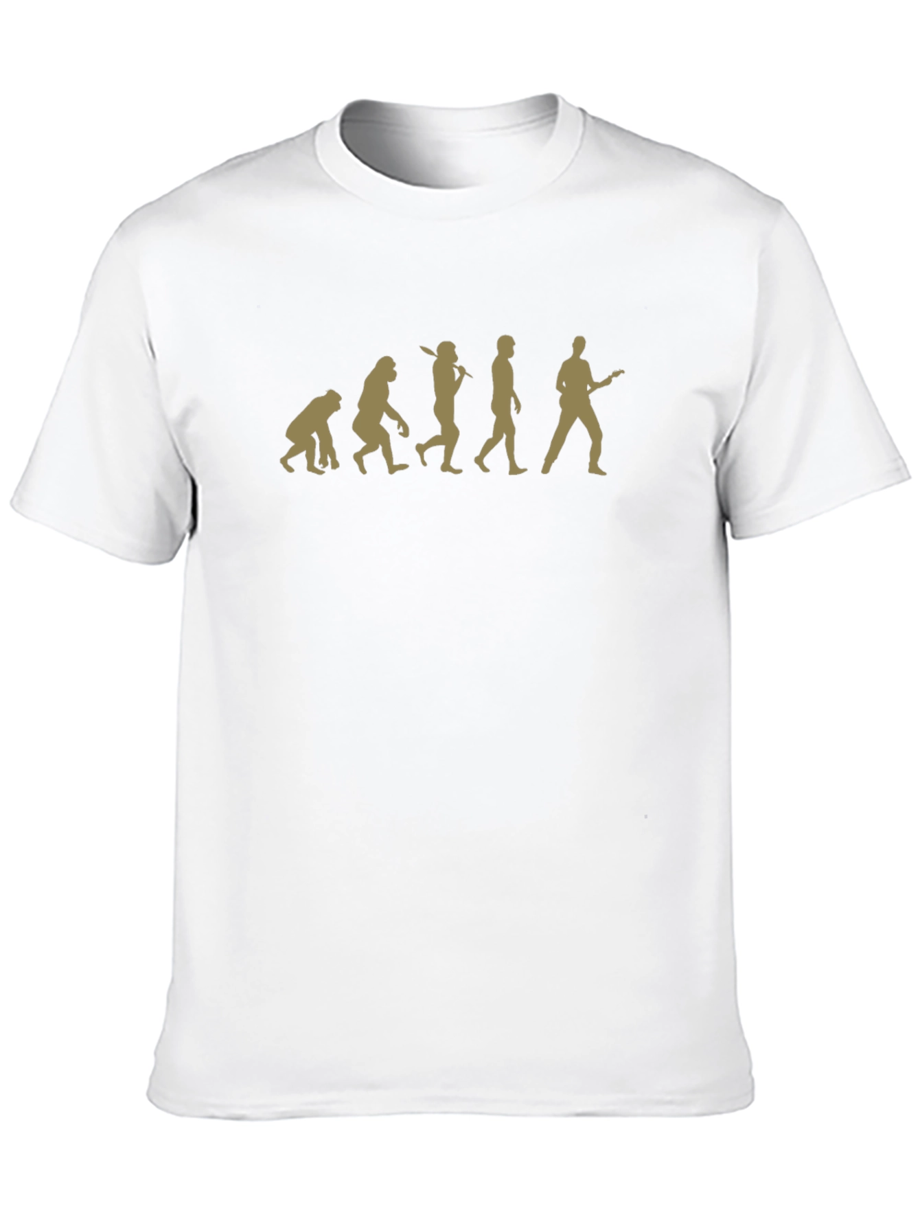 Black Evolution of Guitarist Black T-Shirt view 10