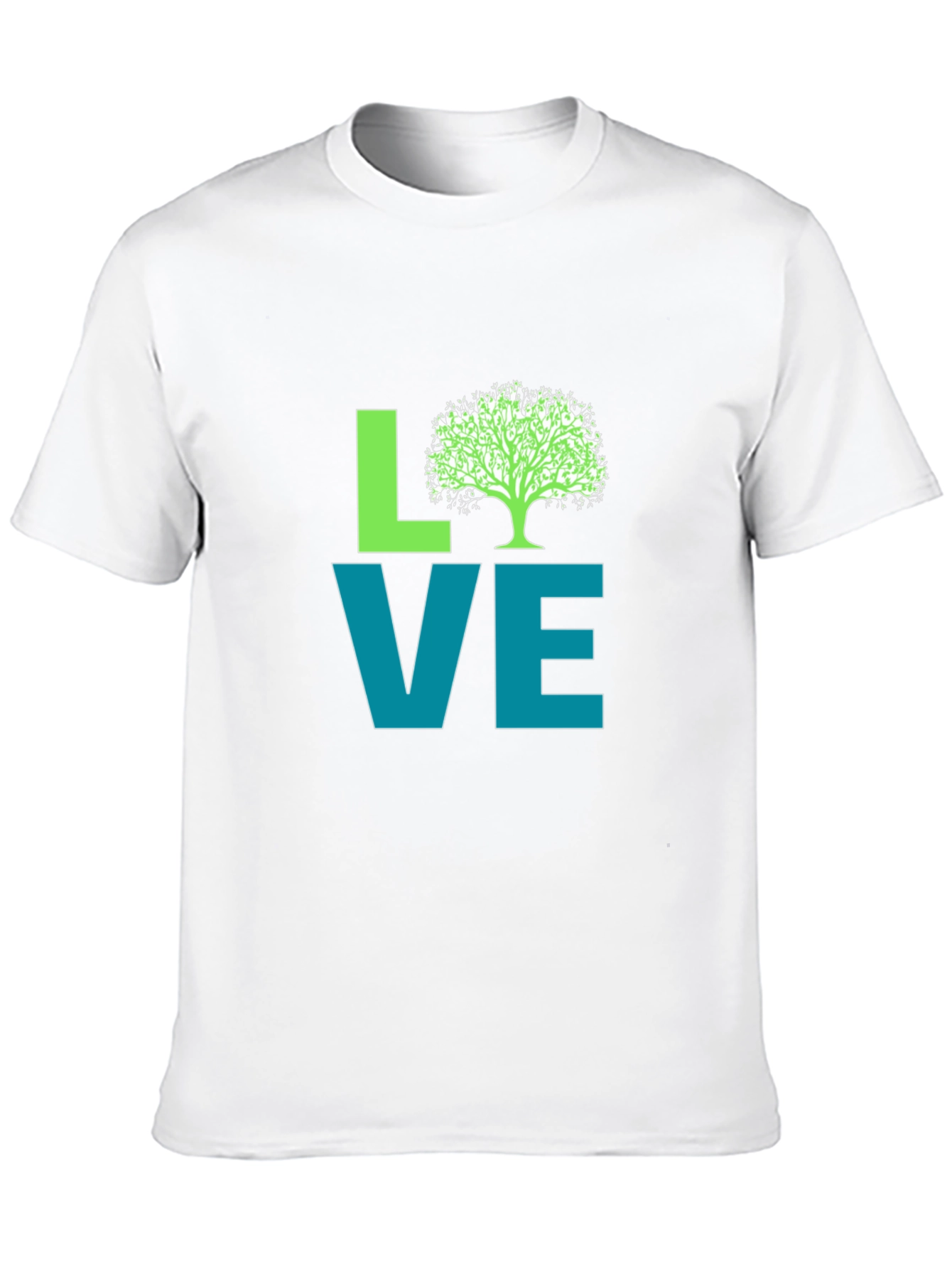 Black Love Nature Graphic Tee - Black view 10