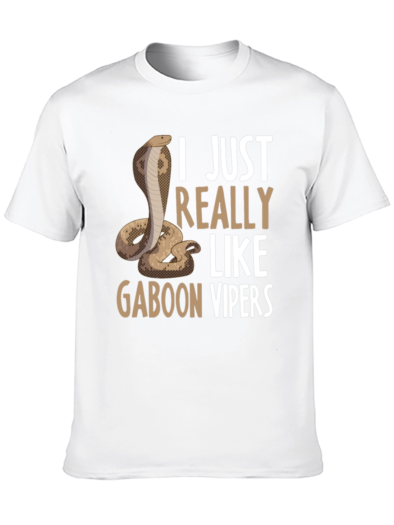 Black Gaboon Viper T-Shirt view 10