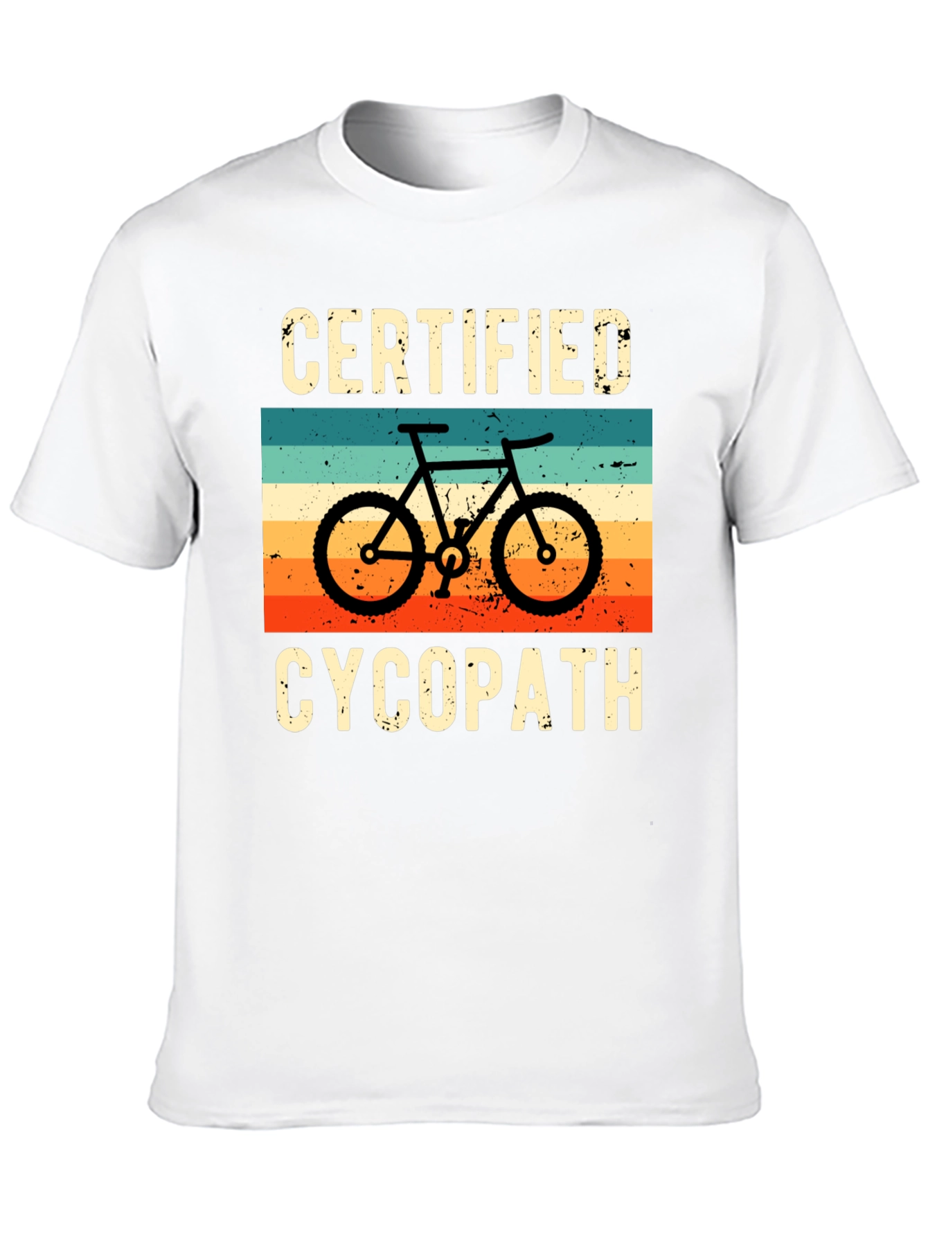 Black Certified Cycopath Graphic T-Shirt view 10