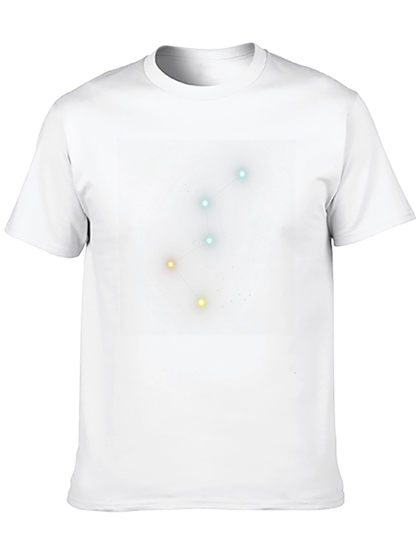 Black Constellation Graphic Tee - Stylish Night Sky Design view 10