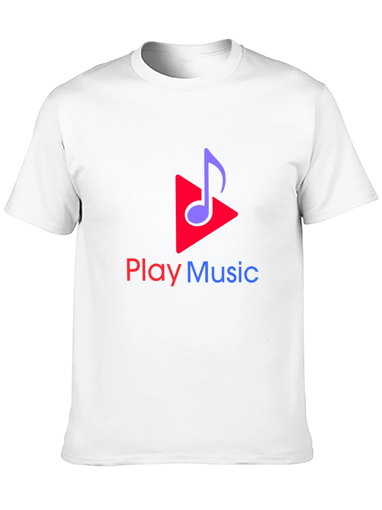 Black Play Music Graphic Tee - Soft Cotton Blend - Casual Wear view 10
