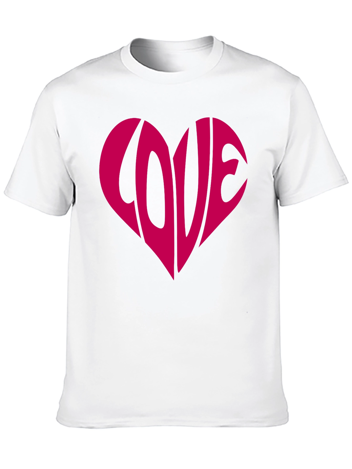 Black Love Heart Graphic Tee - Stylish Black T-Shirt view 10