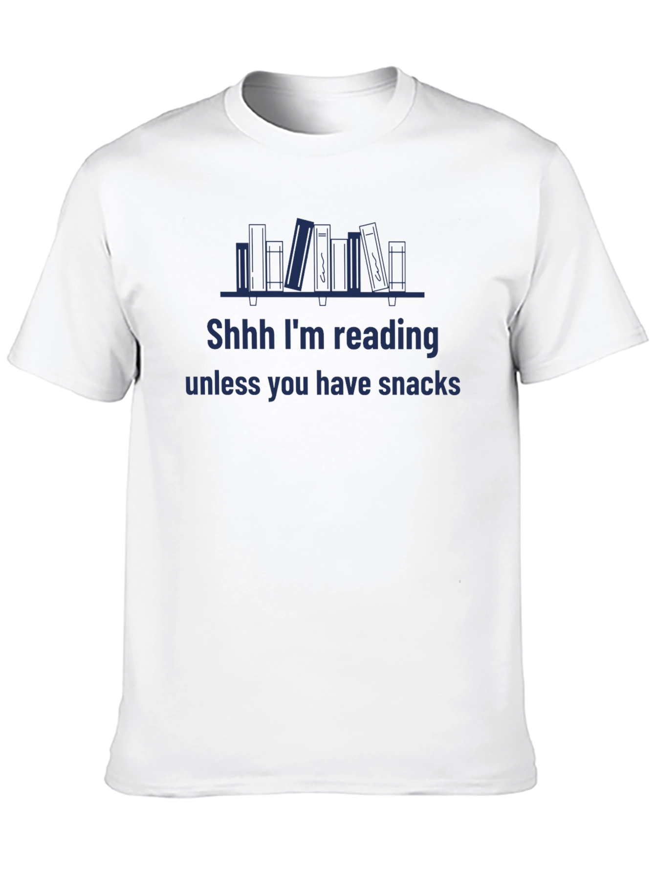 Black Reading & Snacks Graphic T-Shirt - Book Lover Tee view 10
