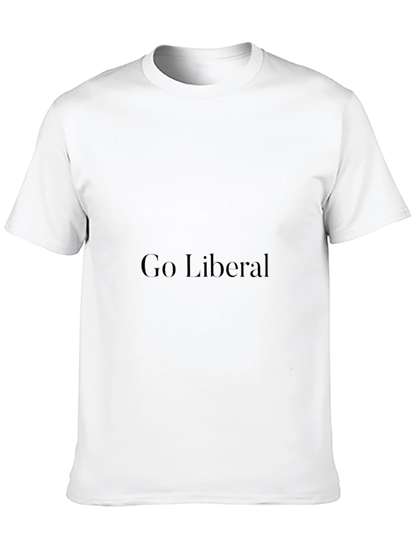 Black Go Liberal Black T-Shirt view 10