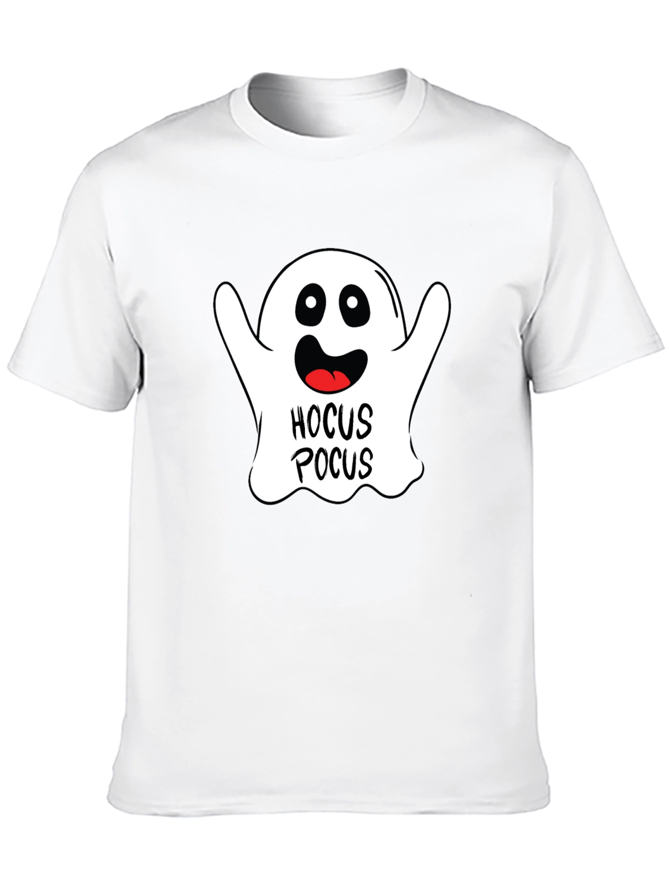 Black Hocus Pocus Ghost Halloween T-Shirt view 10